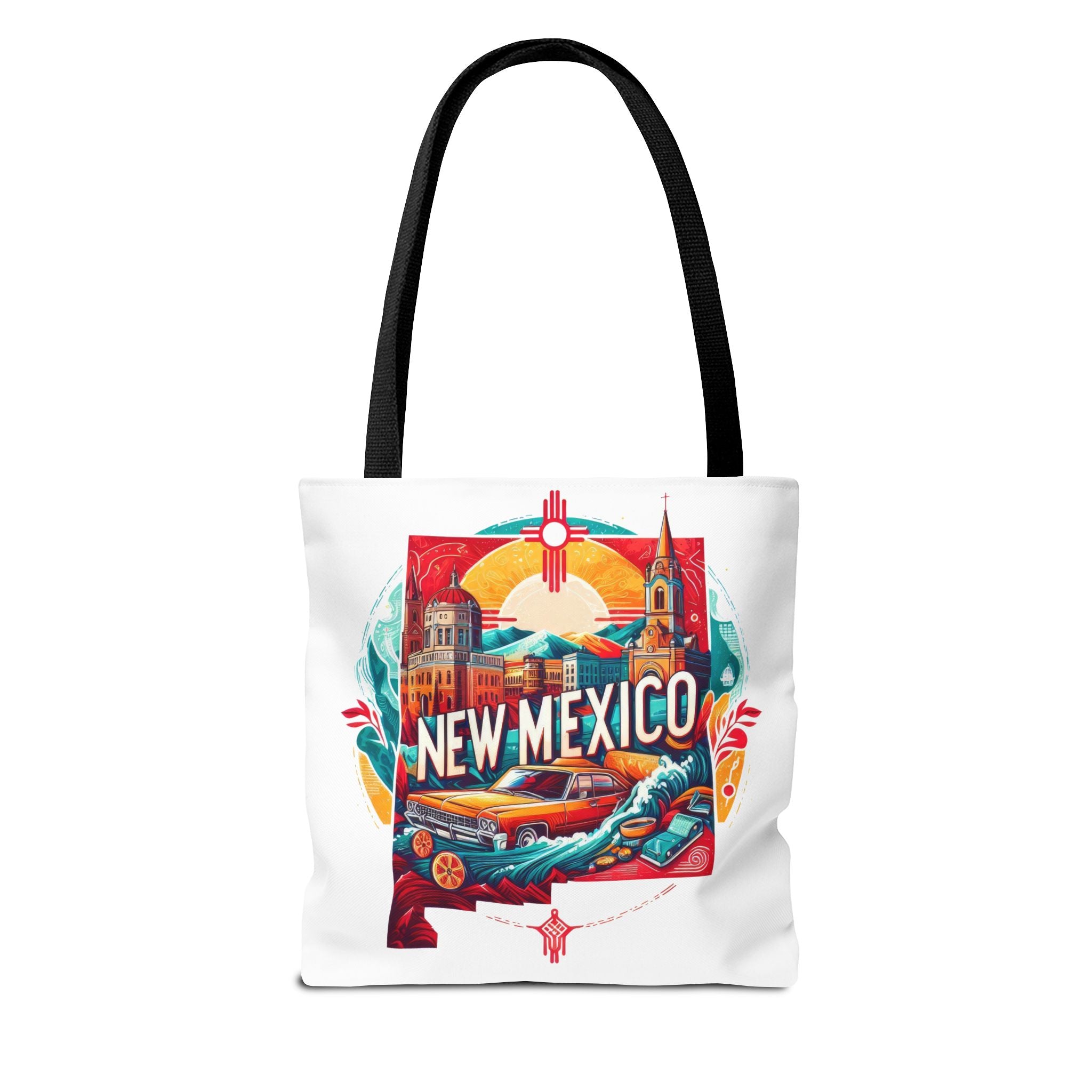 New Mexico Vintage Travel Tote