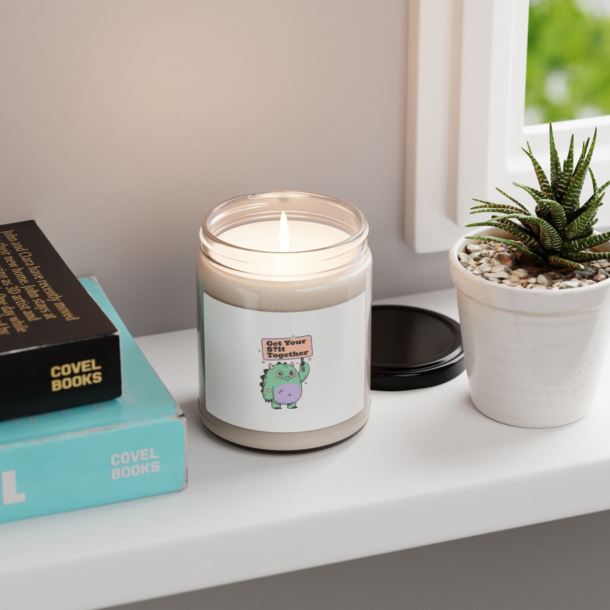 Get Your Shit Together Candle | Scented Soy Candle, mildly menacing positivity