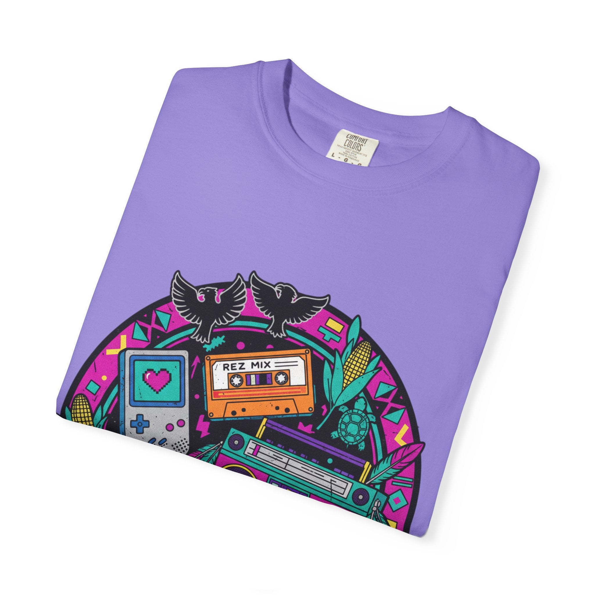 90s Kid T-Shirt — "I'm a 90s Kid on the Rewind" Retro Gamer, Cassette & Boombox Tee