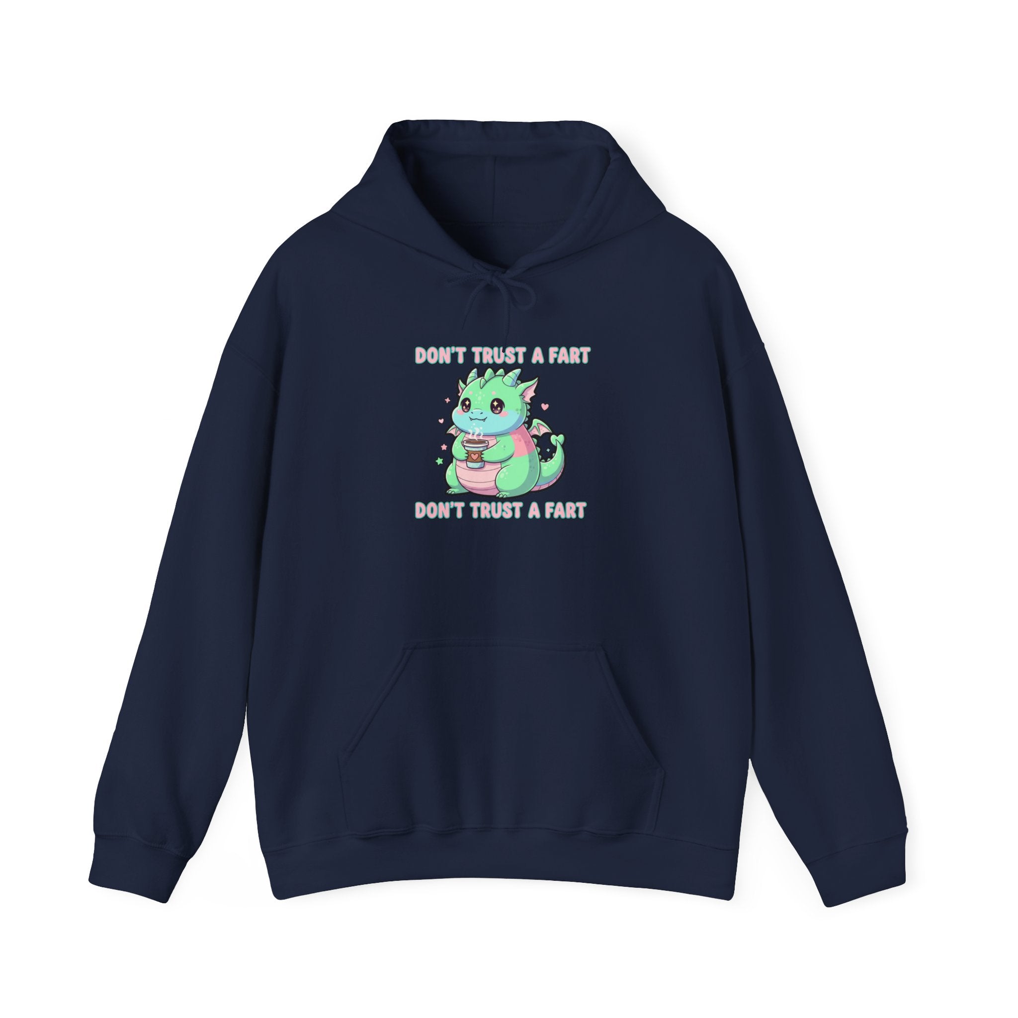 Cute Menacing Kawaii Saurus Hoodie | Soft Threat pastel grunge
