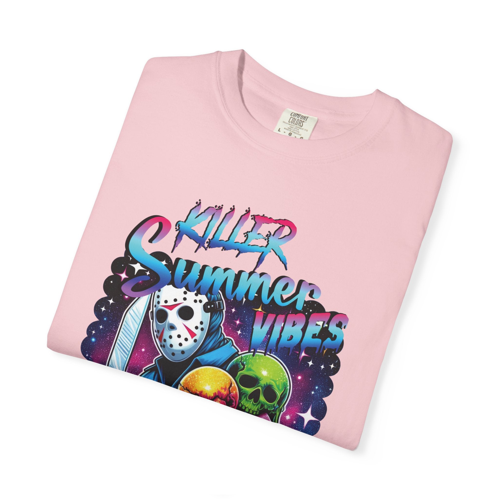 T-Shirt — "Killer Summer Vibes" Horror Ice Cream Graphic Tee