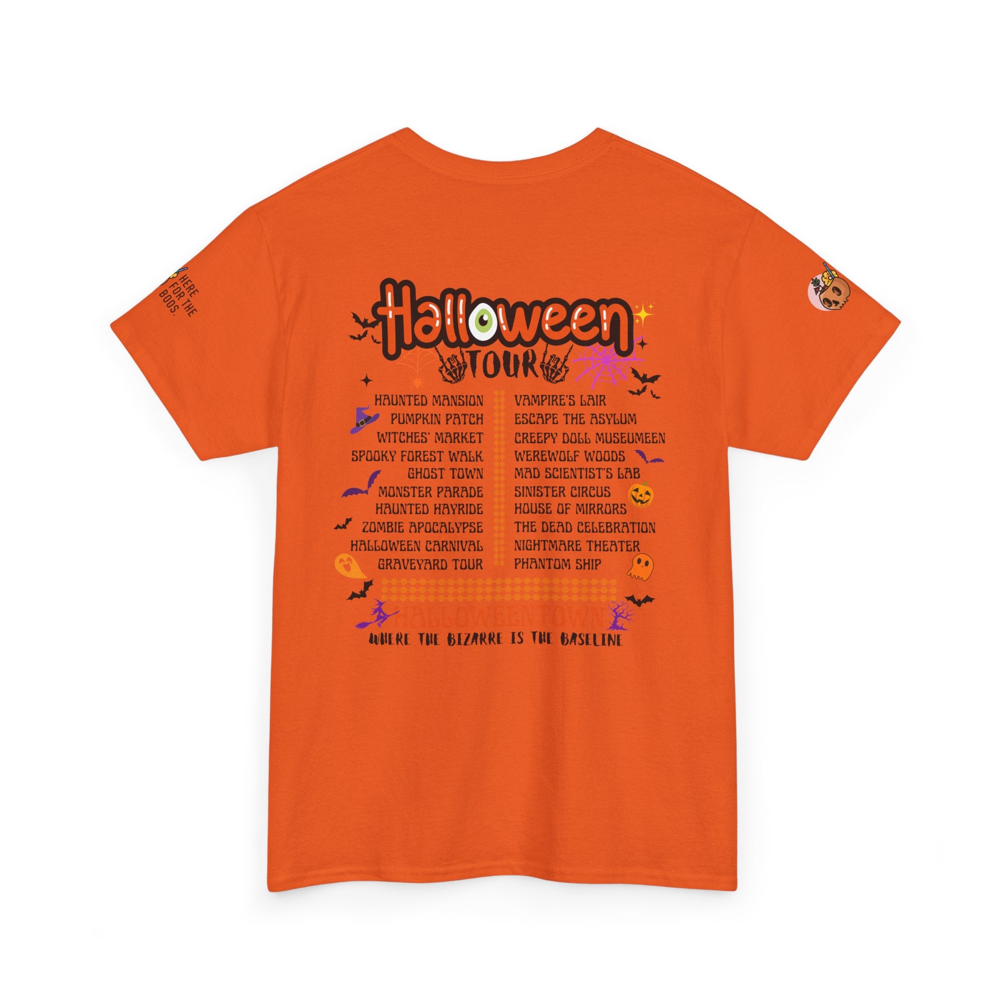 Halloween Tour Tee — 'Halloweentown' Graphic Halloween Shirt