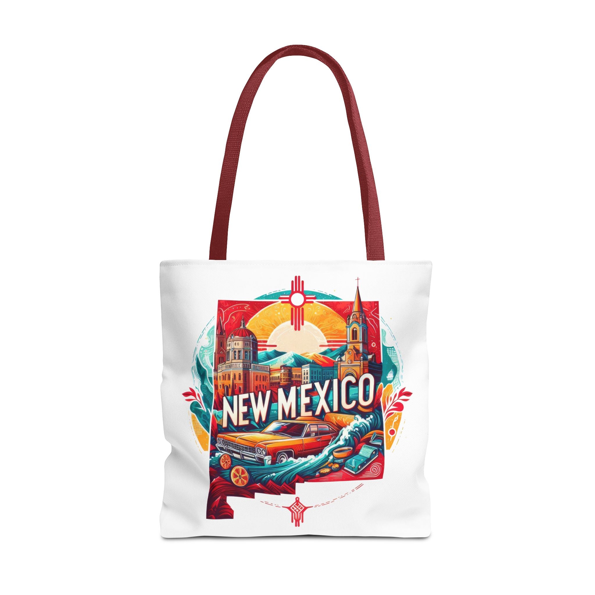 New Mexico Vintage Travel Tote