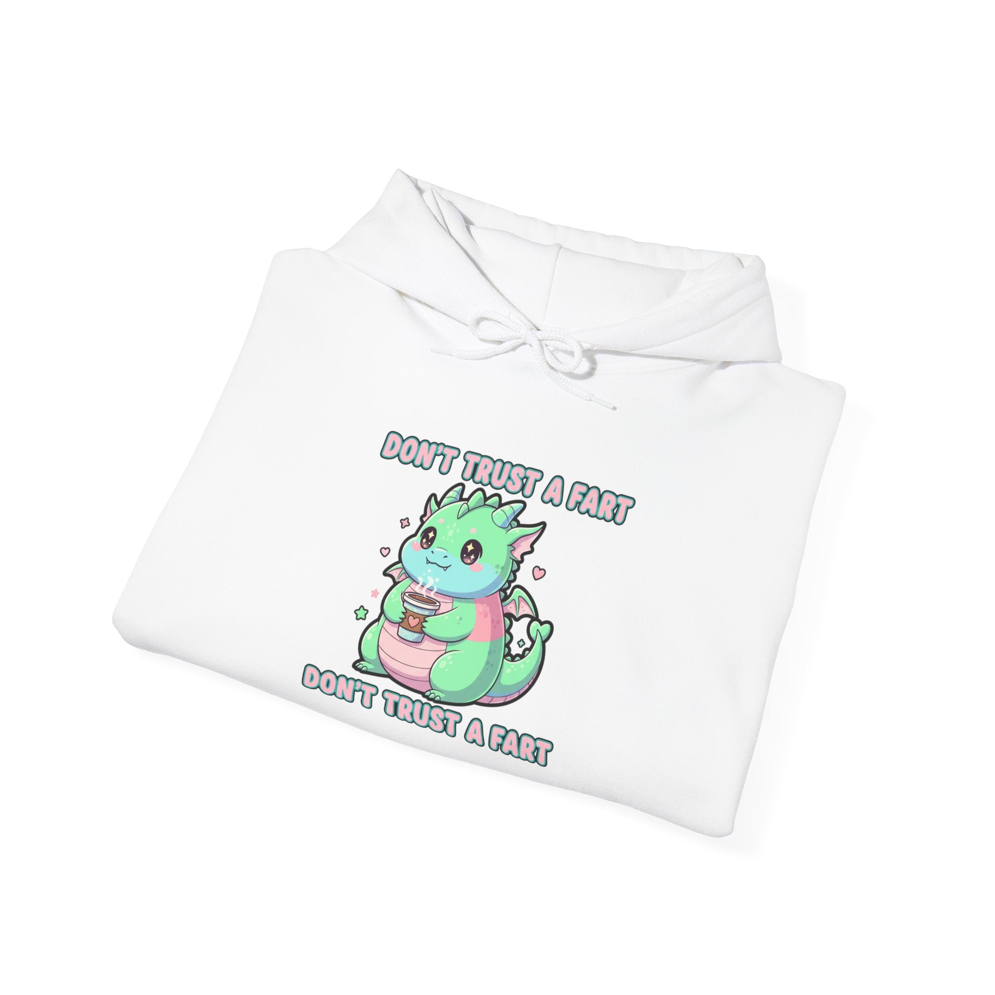 Cute Menacing Kawaii Saurus Hoodie | Soft Threat pastel grunge