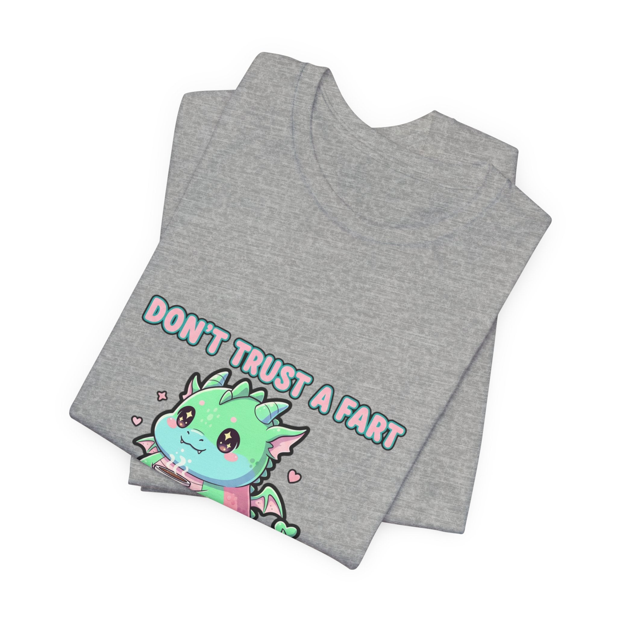 Don't Trust a Fart Tee | kawaii threat, cute menacing shirt