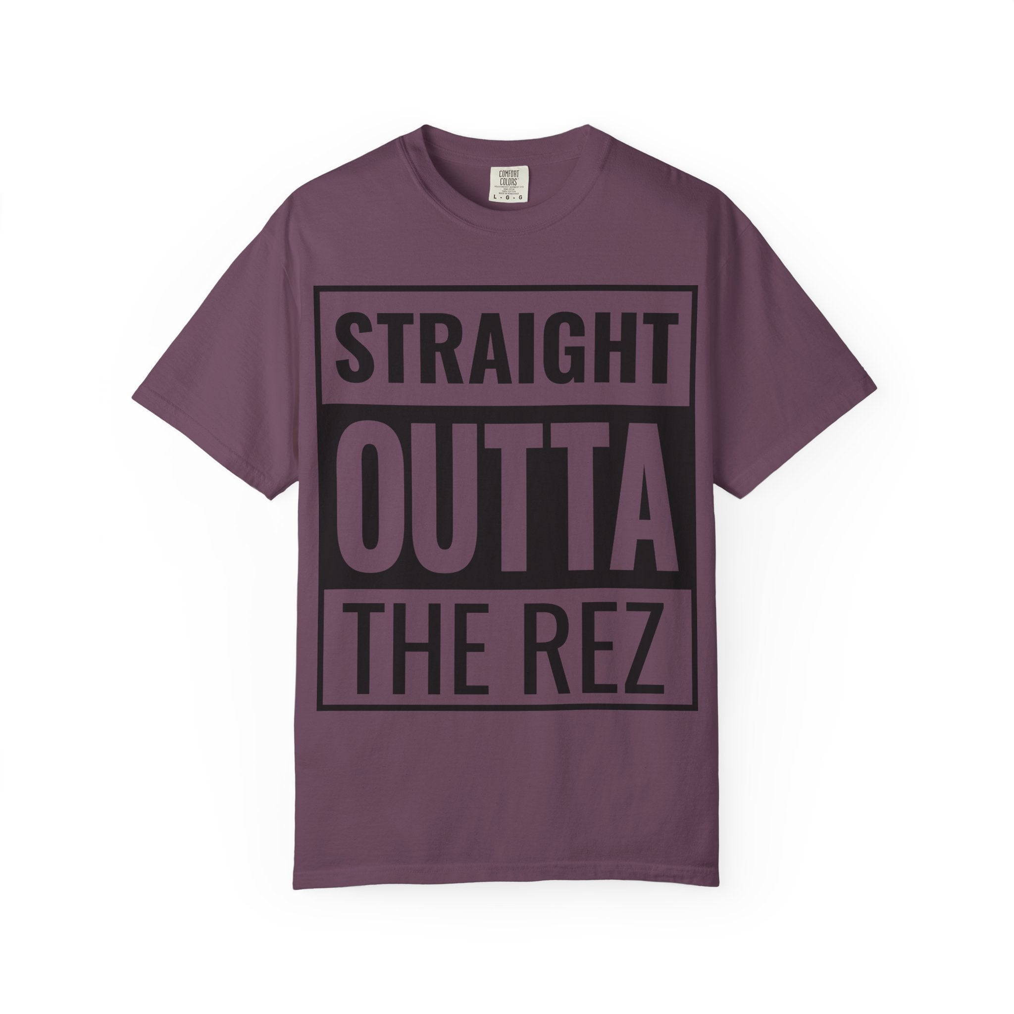 Straight Outta the Rez T-Shirt — Native Pride Graphic Tee
