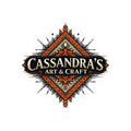 Kiss-Cut Sticker — Cassandra’s Art & Craft Logo (Decorative Laptop/Notebook Decal)