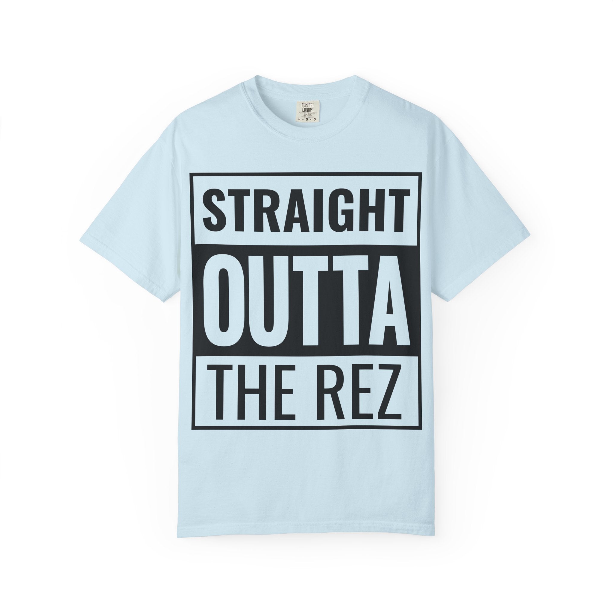 Straight Outta the Rez T-Shirt — Native Pride Graphic Tee