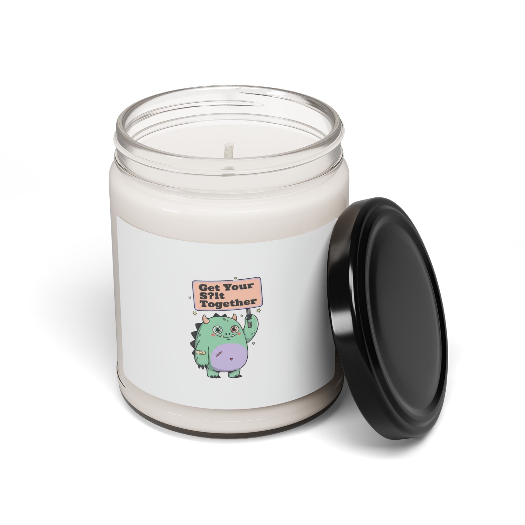 Get Your Shit Together Candle | Scented Soy Candle, mildly menacing positivity