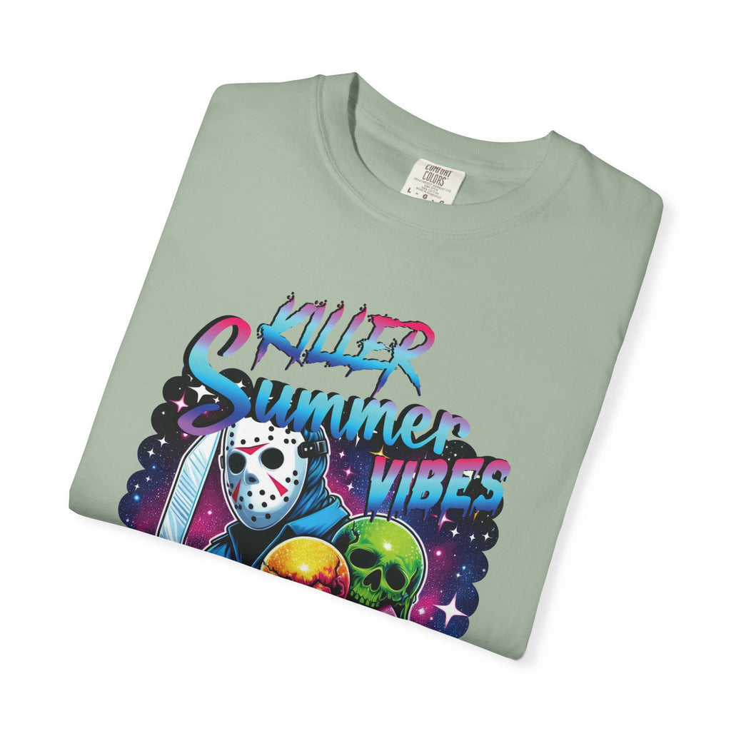 T-Shirt — "Killer Summer Vibes" Horror Ice Cream Graphic Tee