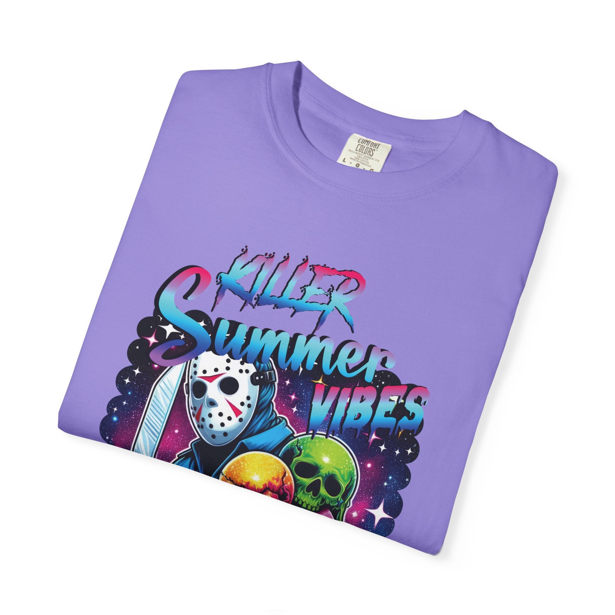 T-Shirt — "Killer Summer Vibes" Horror Ice Cream Graphic Tee
