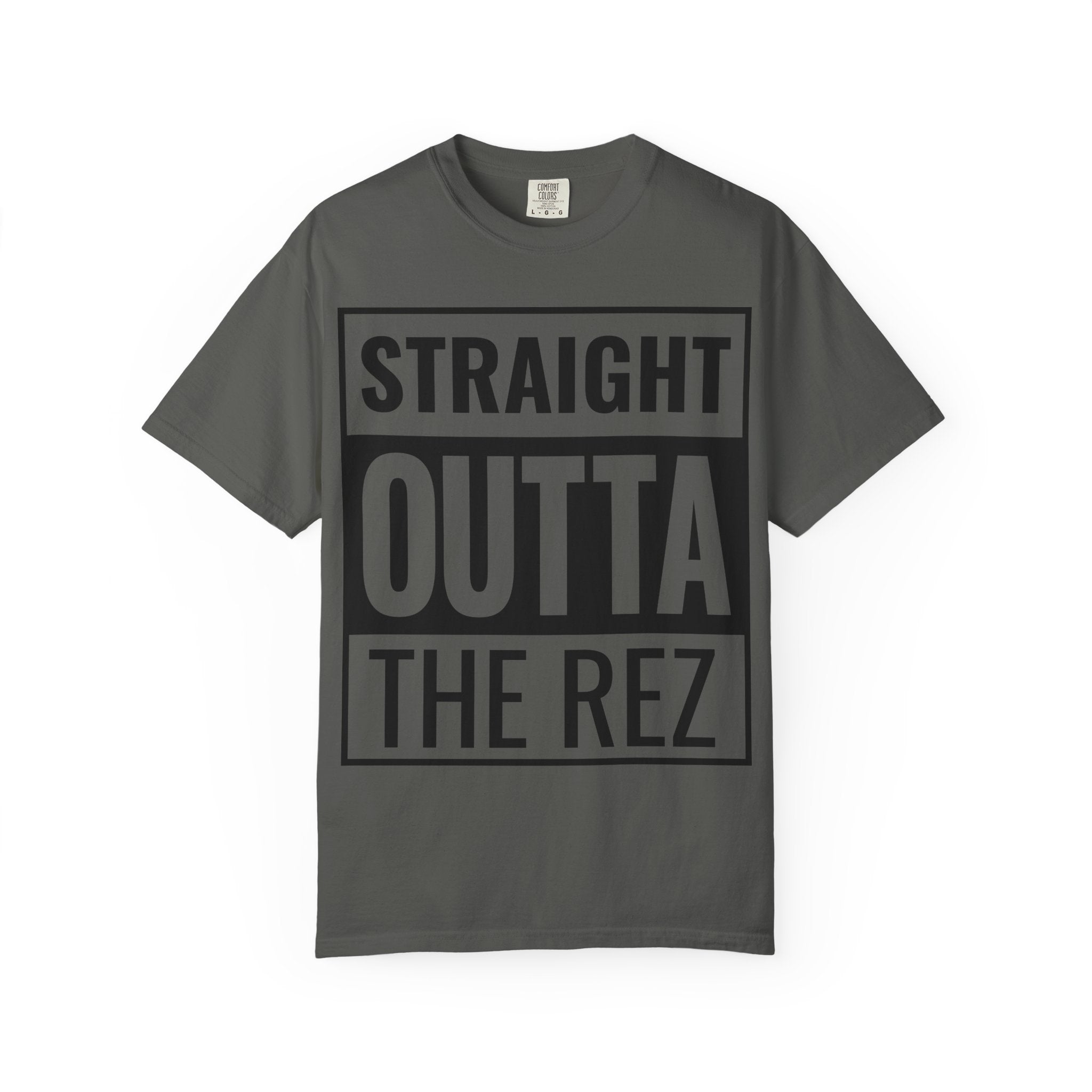 Straight Outta the Rez T-Shirt — Native Pride Graphic Tee
