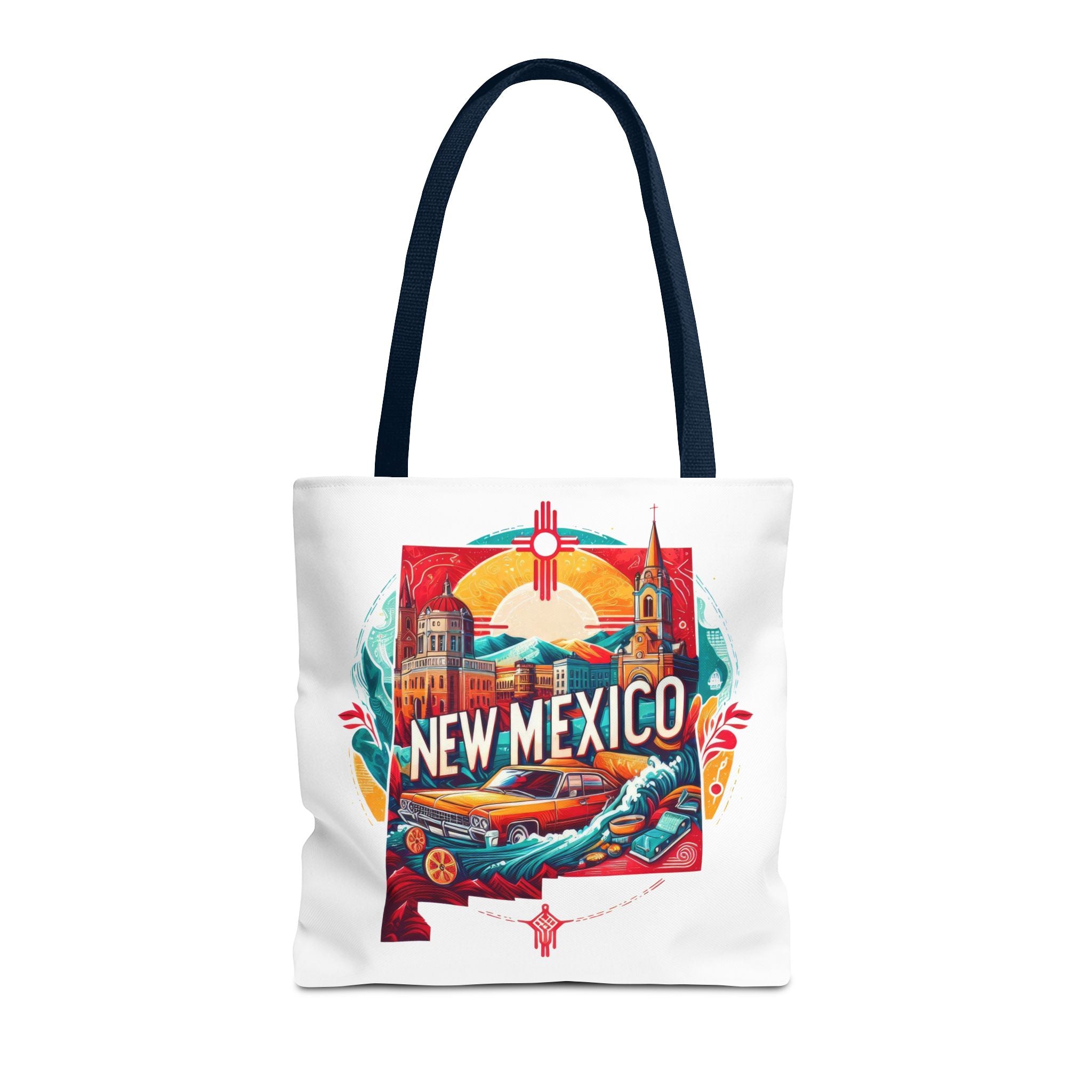 New Mexico Vintage Travel Tote