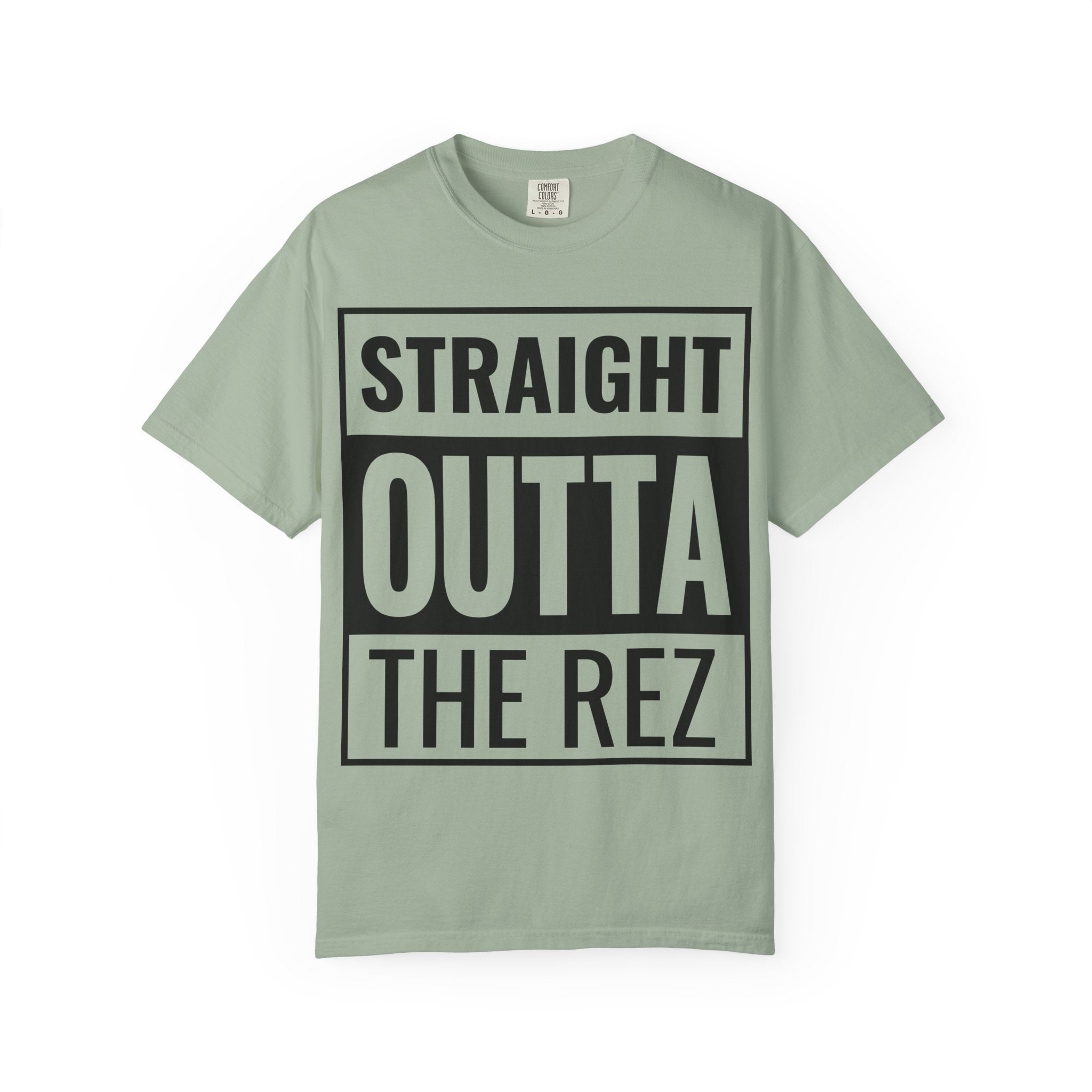 Straight Outta the Rez T-Shirt — Native Pride Graphic Tee