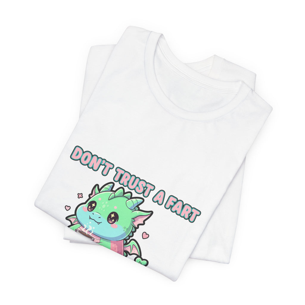 Don't Trust a Fart Tee | kawaii threat, cute menacing shirt