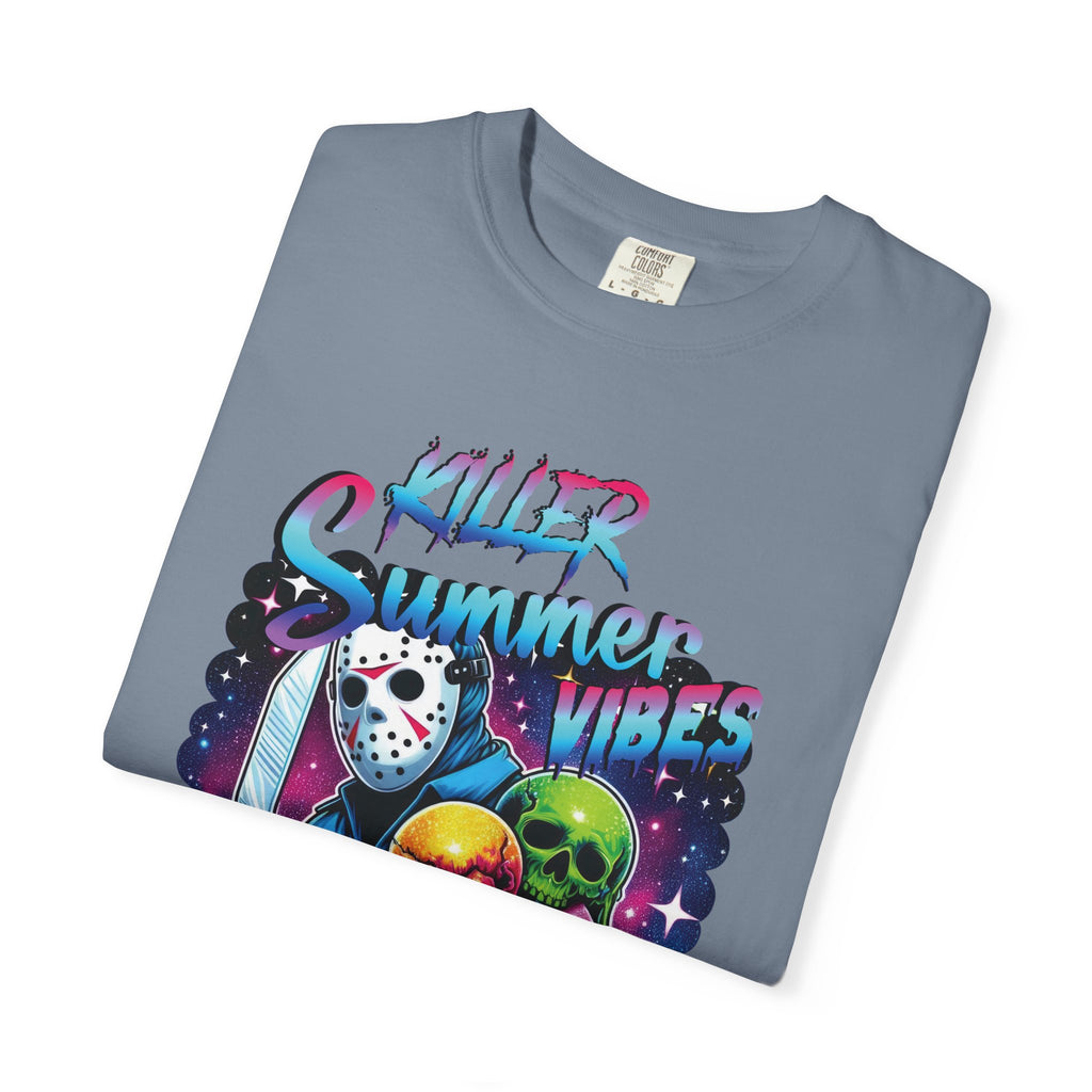 T-Shirt — "Killer Summer Vibes" Horror Ice Cream Graphic Tee