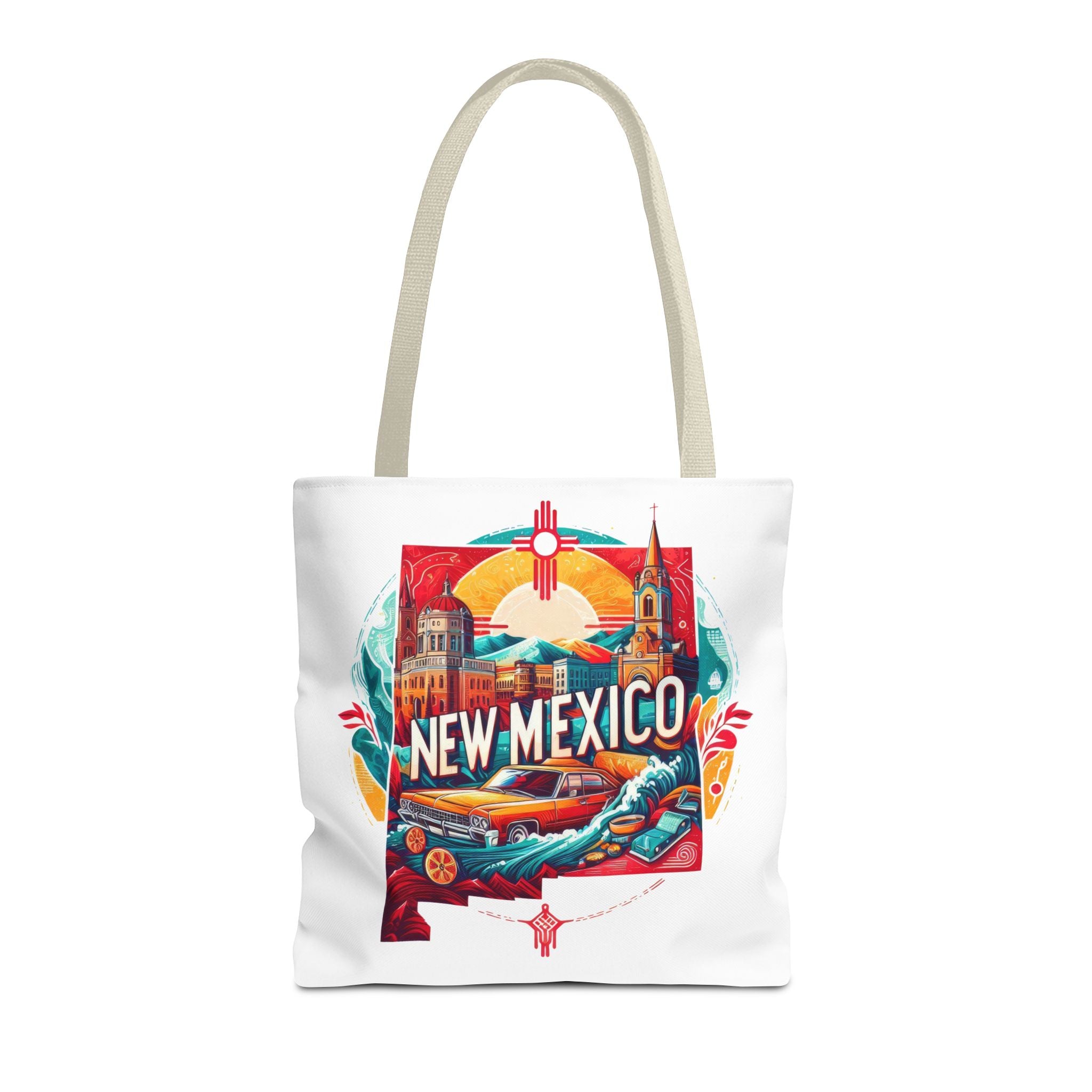 New Mexico Vintage Travel Tote