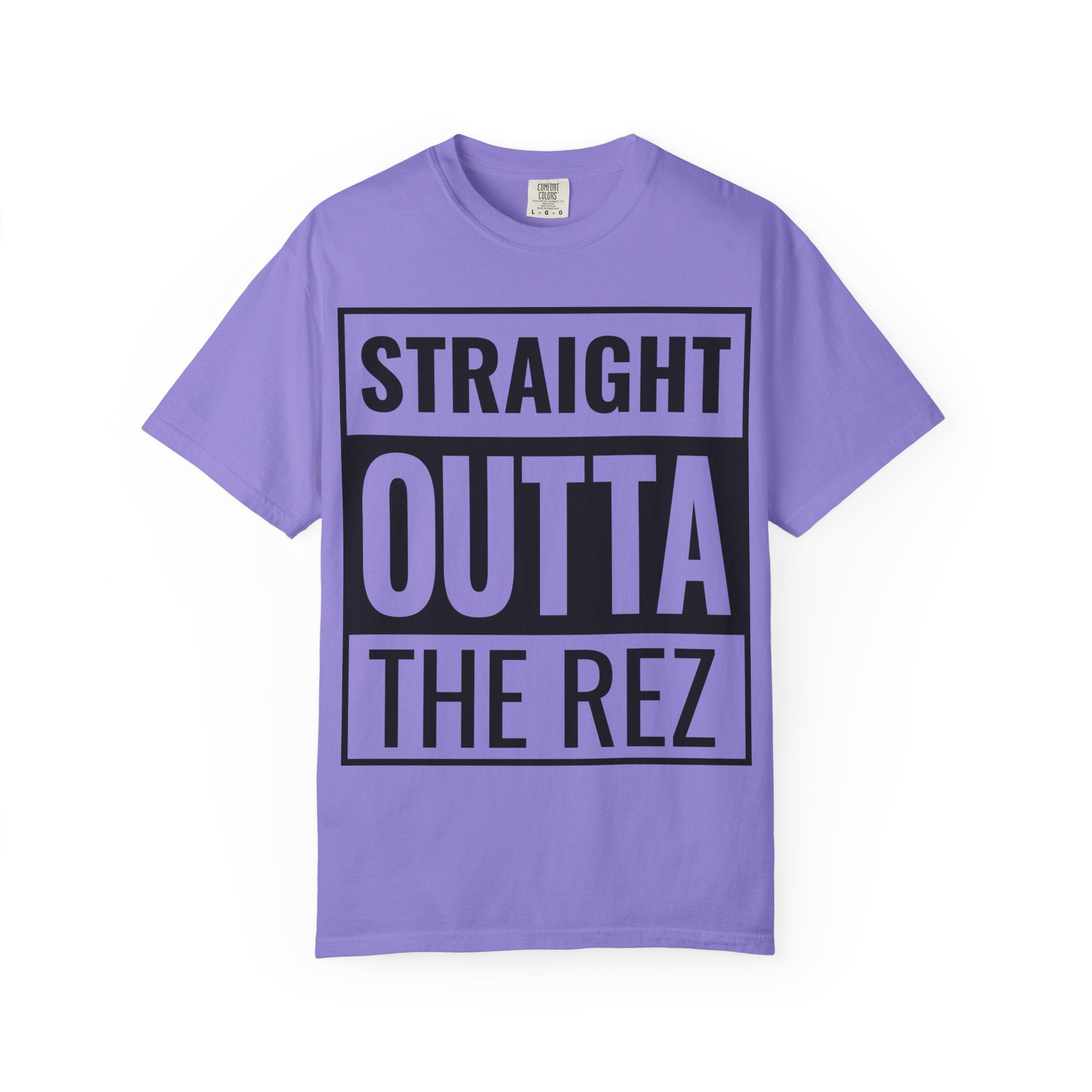 Straight Outta the Rez T-Shirt — Native Pride Graphic Tee