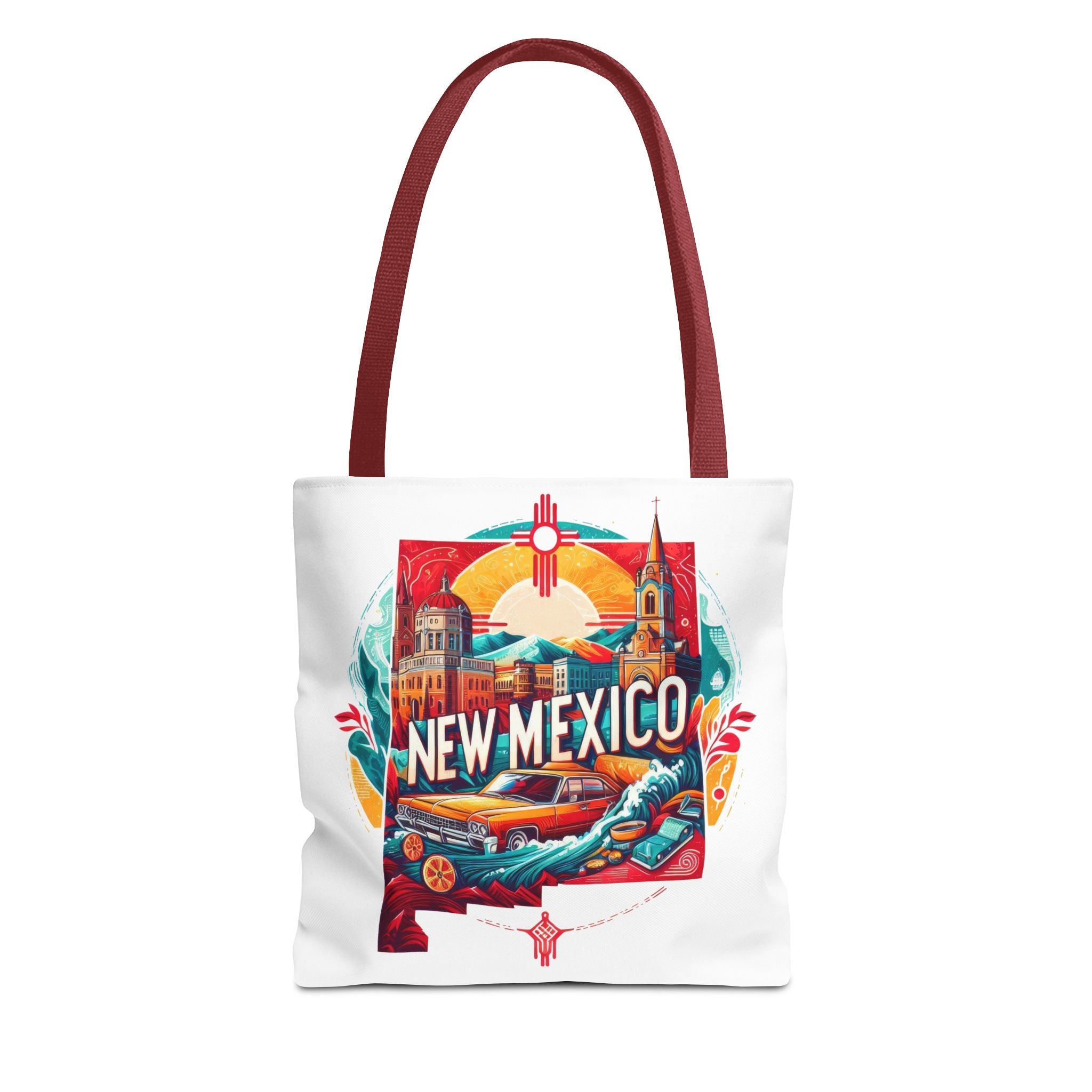 New Mexico Vintage Travel Tote