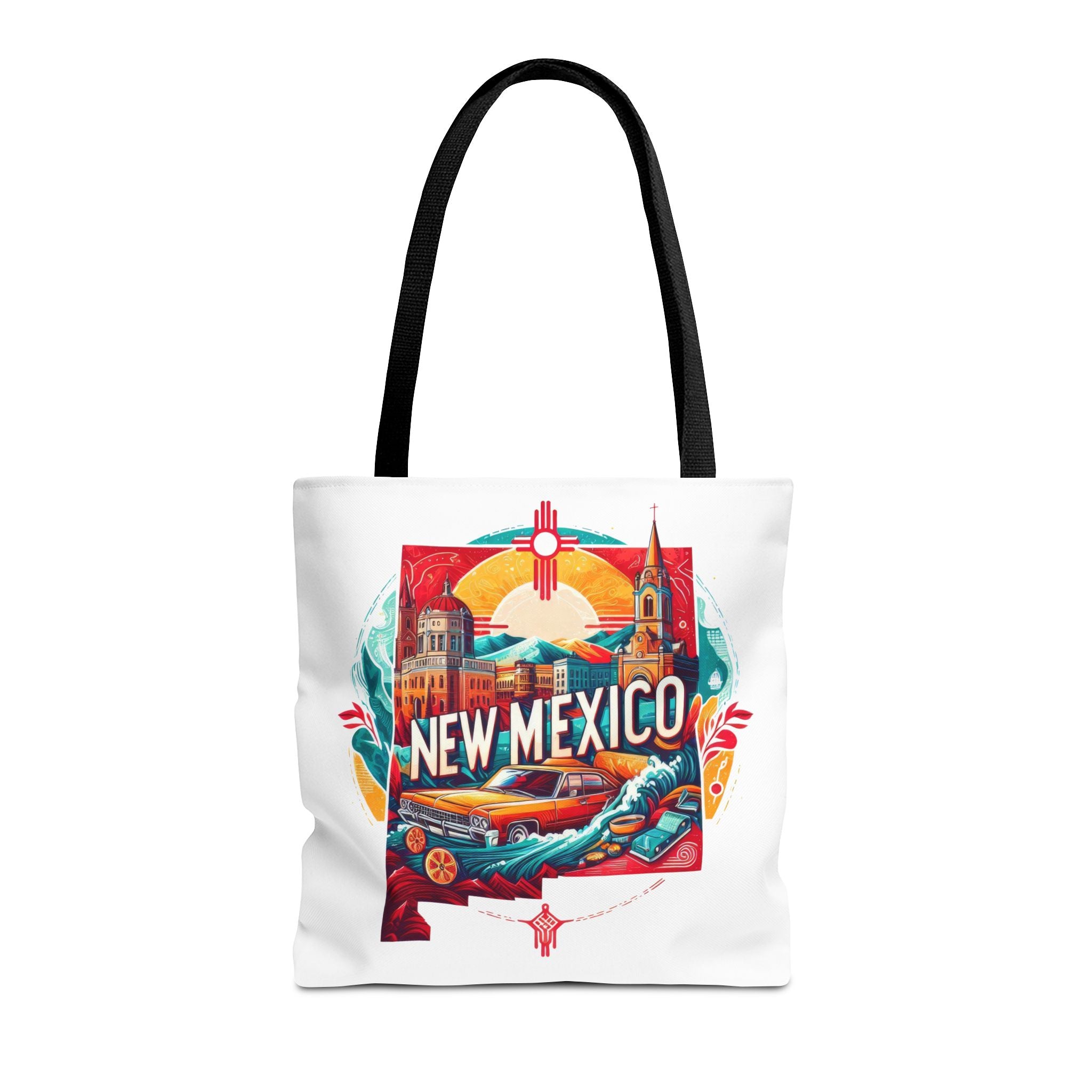 New Mexico Vintage Travel Tote