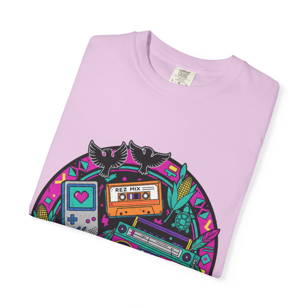 90s Kid T-Shirt — "I'm a 90s Kid on the Rewind" Retro Gamer, Cassette & Boombox Tee
