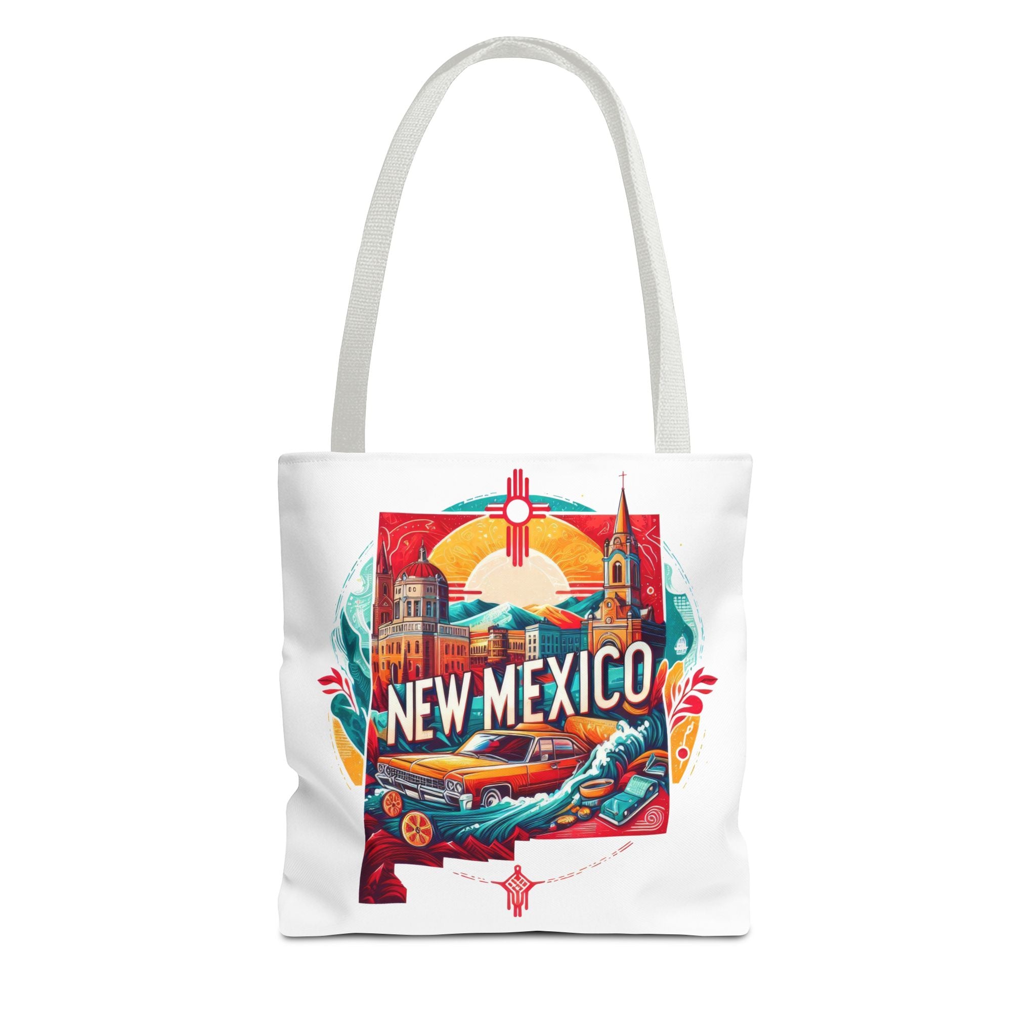 New Mexico Vintage Travel Tote
