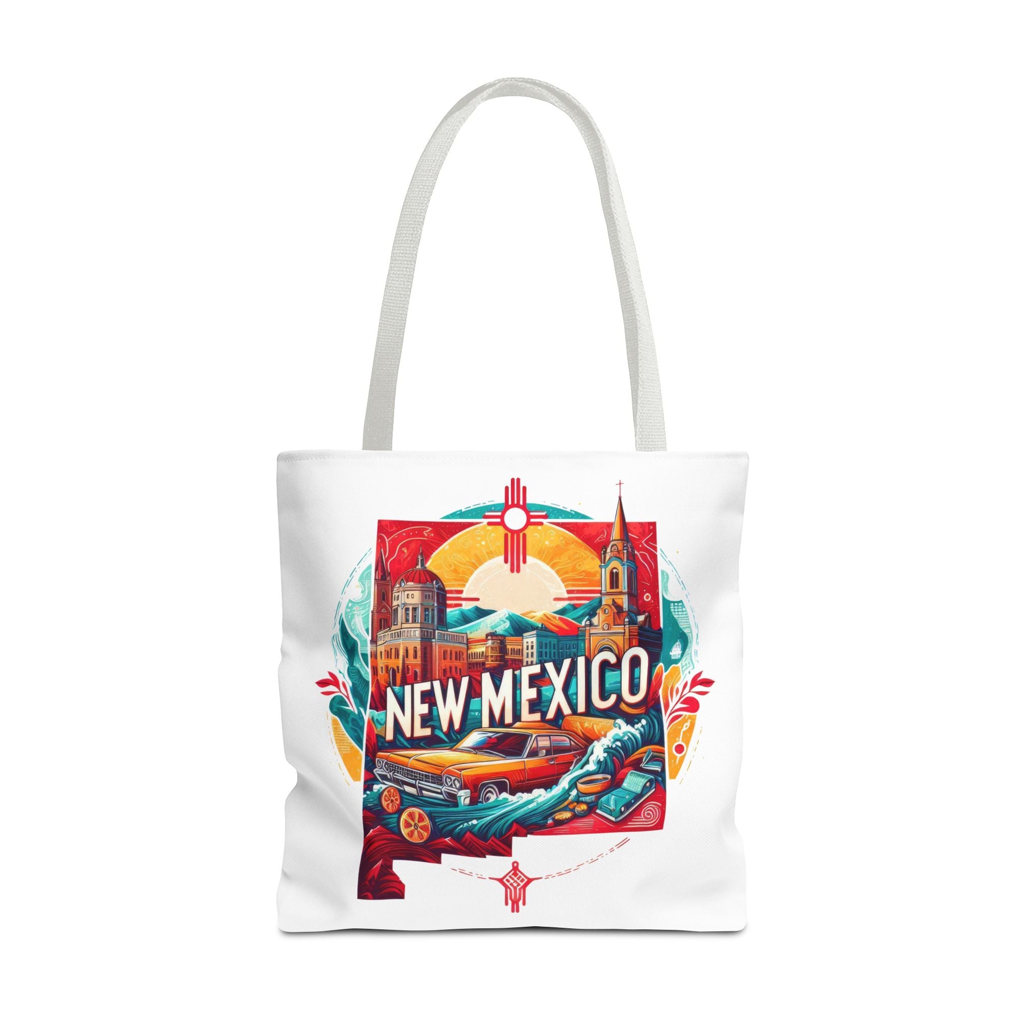 New Mexico Vintage Travel Tote