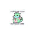 Don't Trust a Fart Kiss-Cut Sticker | kawaii threat, pastel cute menacing