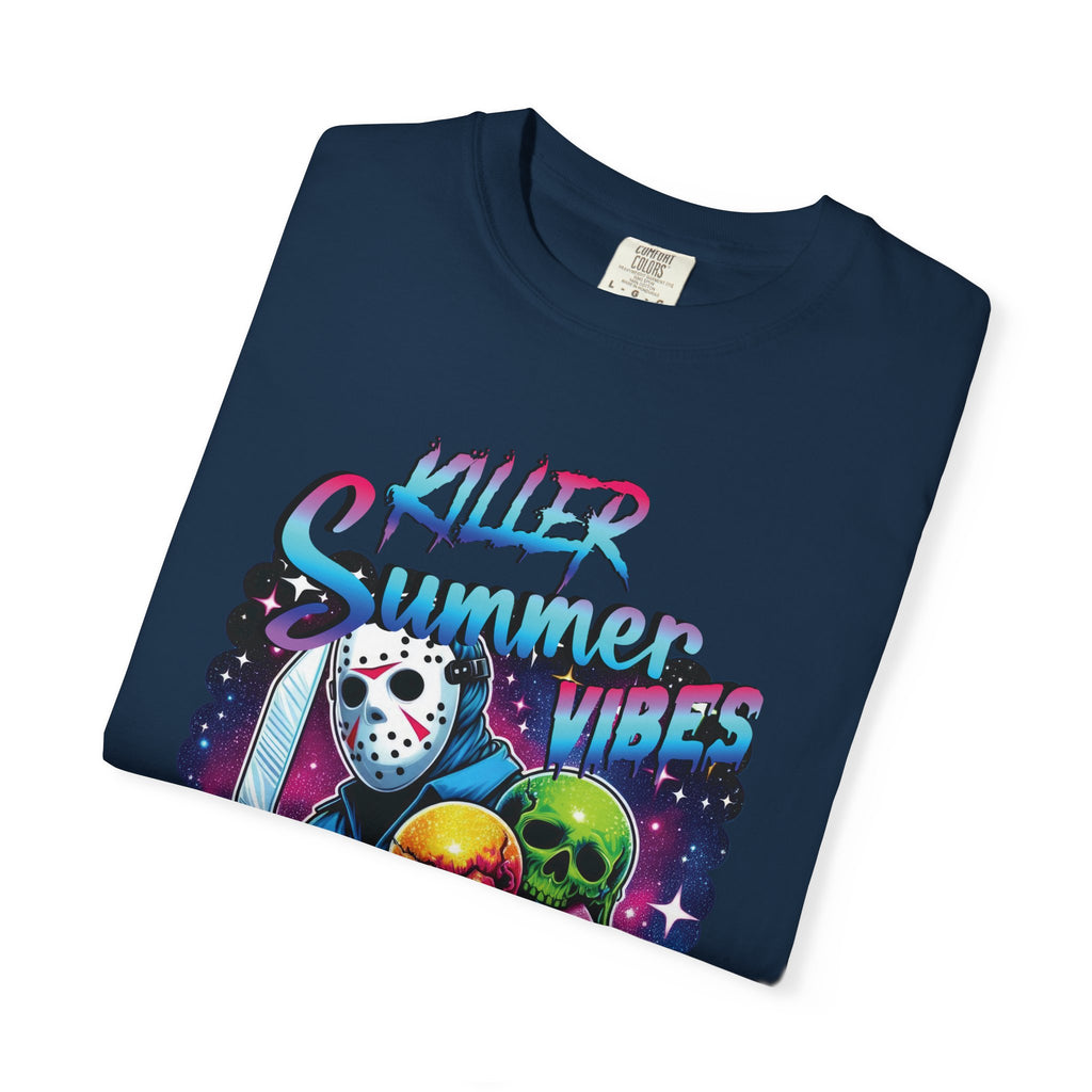 T-Shirt — "Killer Summer Vibes" Horror Ice Cream Graphic Tee