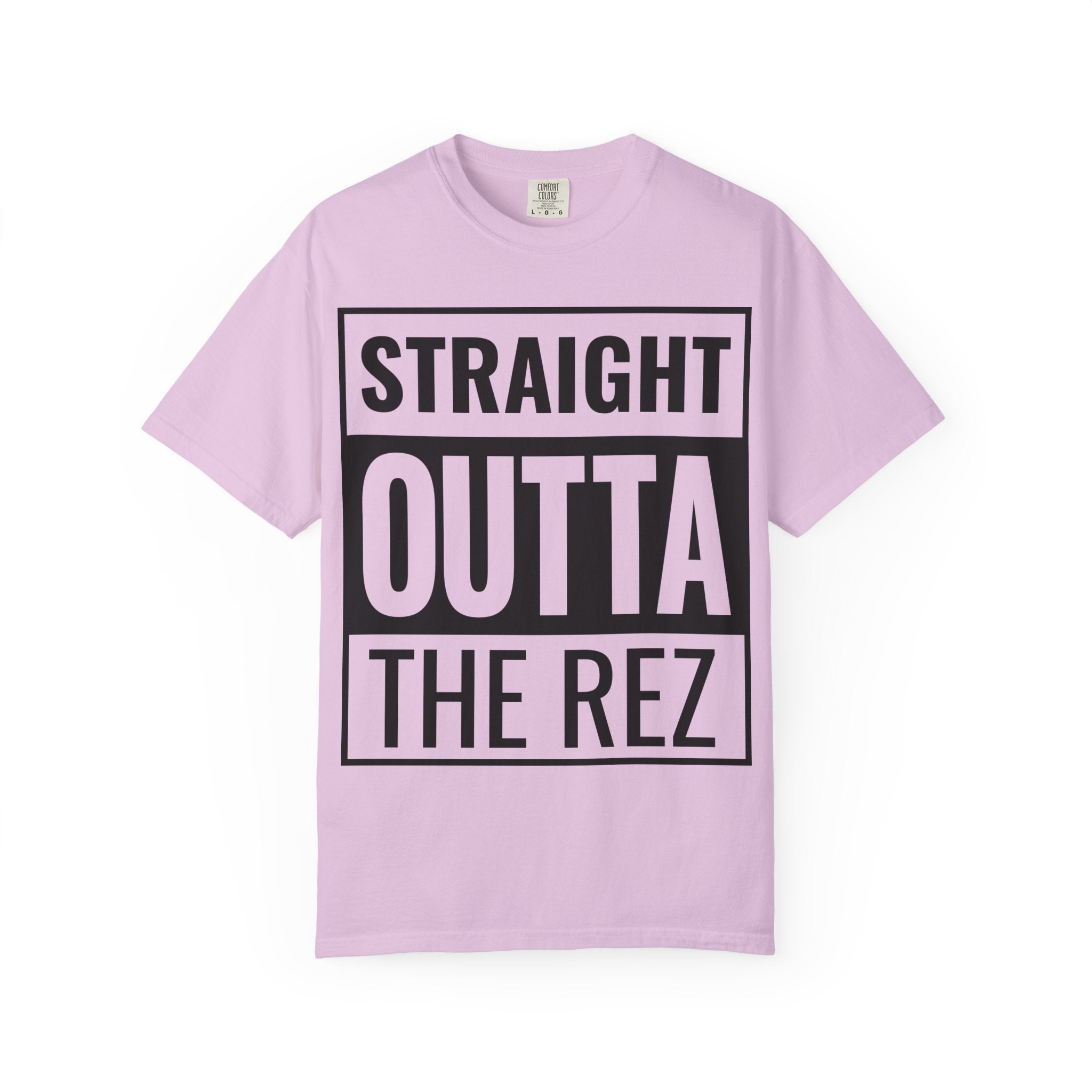 Straight Outta the Rez T-Shirt — Native Pride Graphic Tee