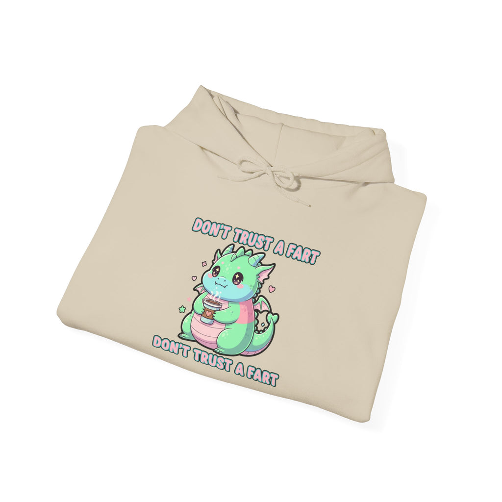 Cute Menacing Kawaii Saurus Hoodie | Soft Threat pastel grunge