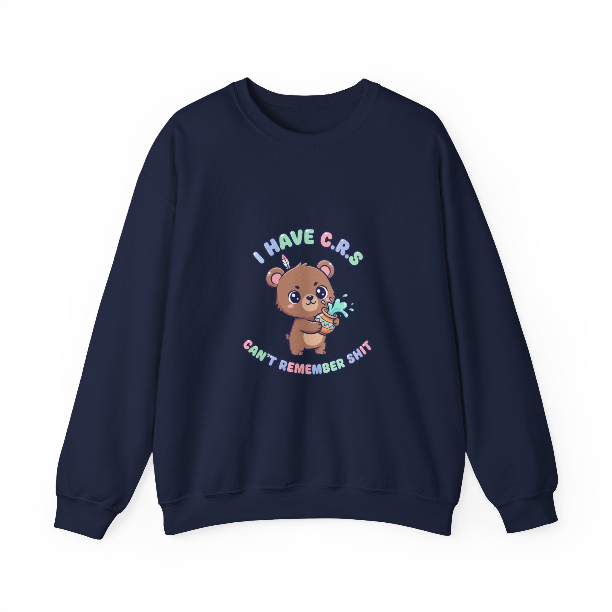Cute Menacing Bear 'I Have Caps' Sweatshirt | Soft Threat kawaii grunge