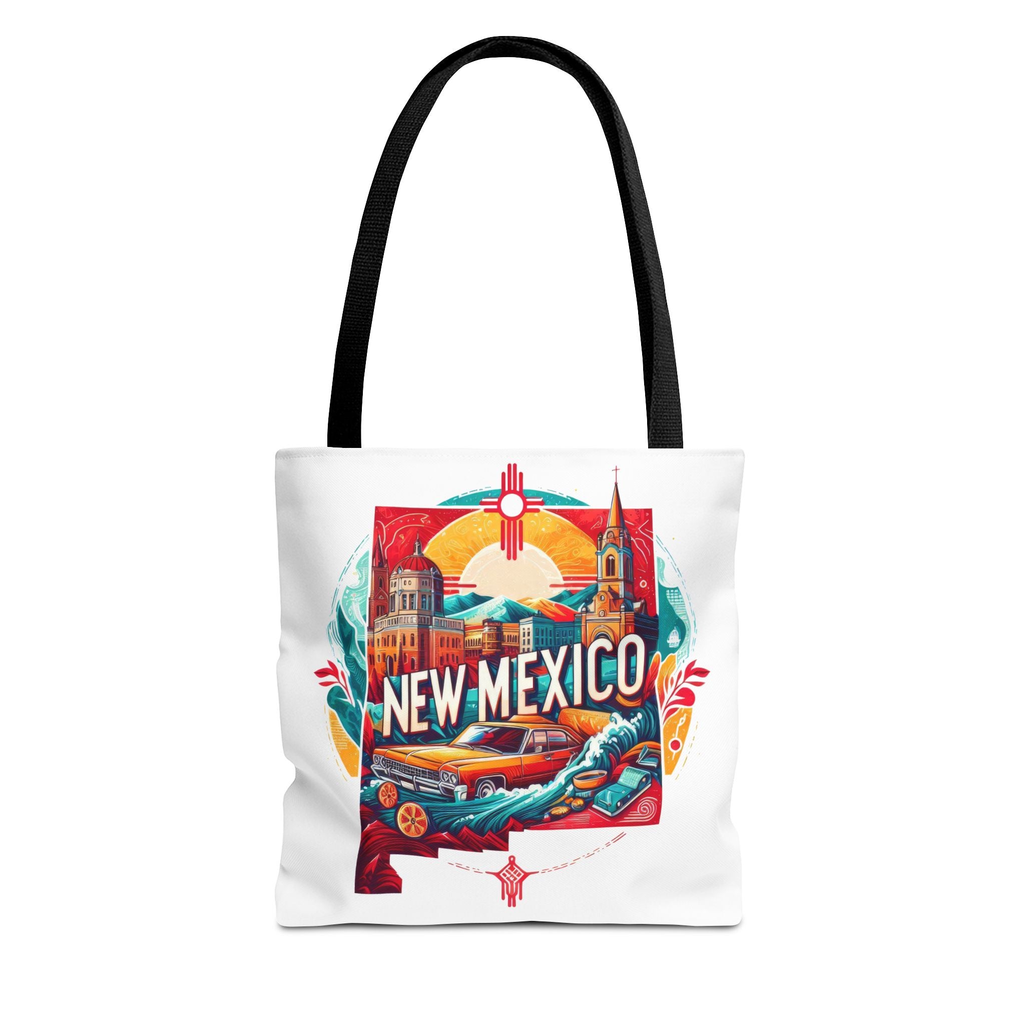 New Mexico Vintage Travel Tote