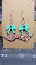 Pastel Easter Bat Earrings