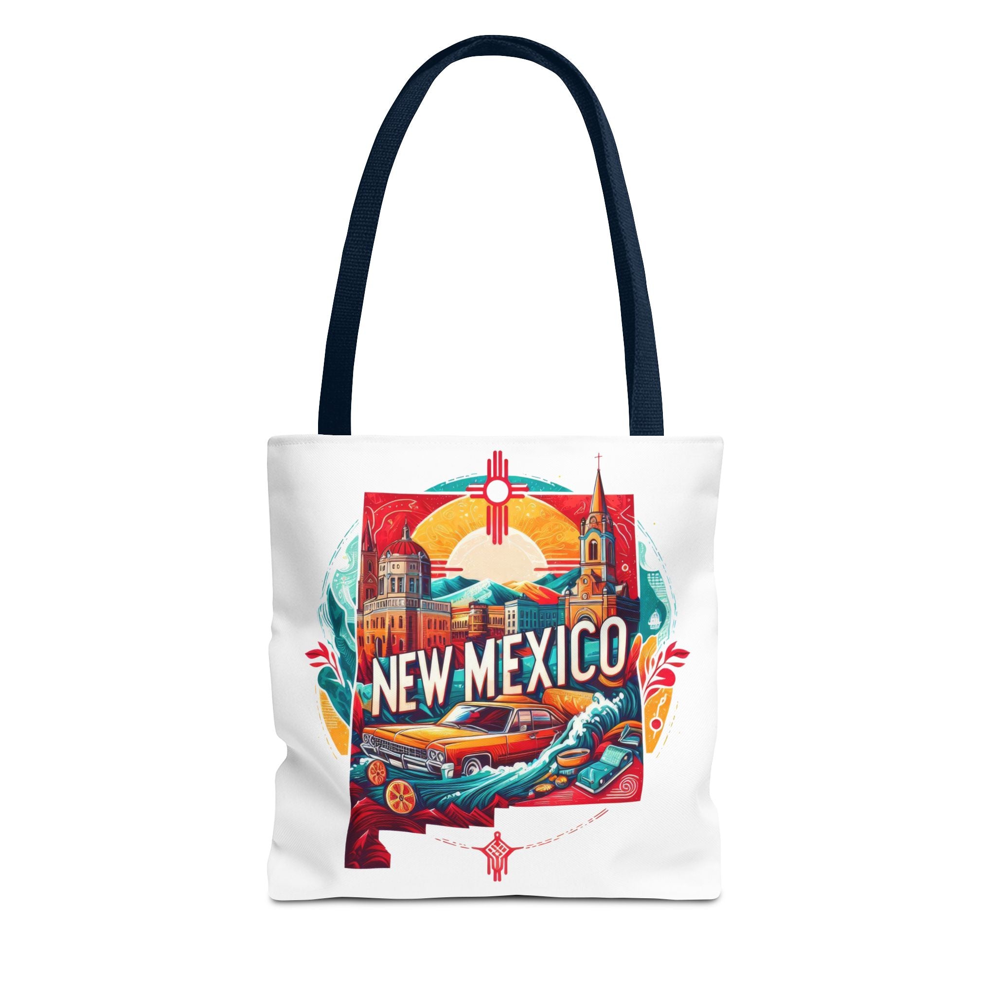 New Mexico Vintage Travel Tote