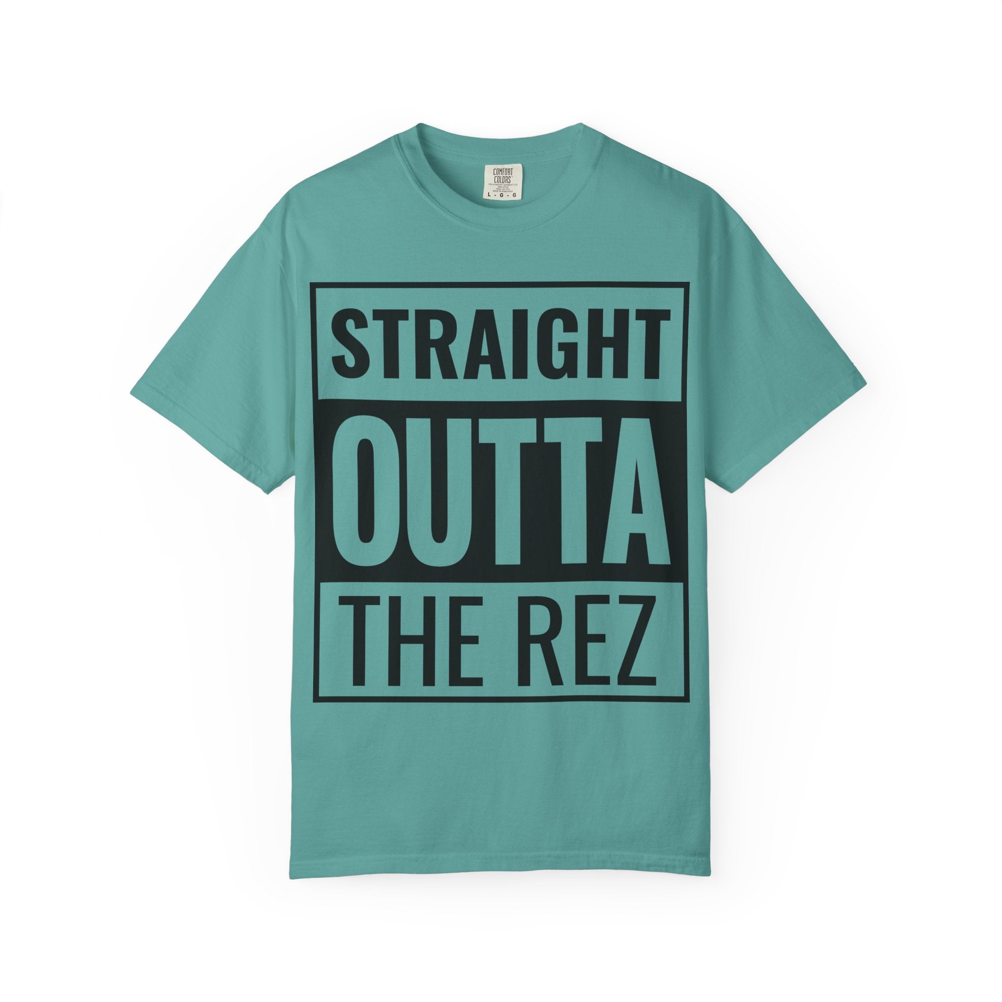 Straight Outta the Rez T-Shirt — Native Pride Graphic Tee
