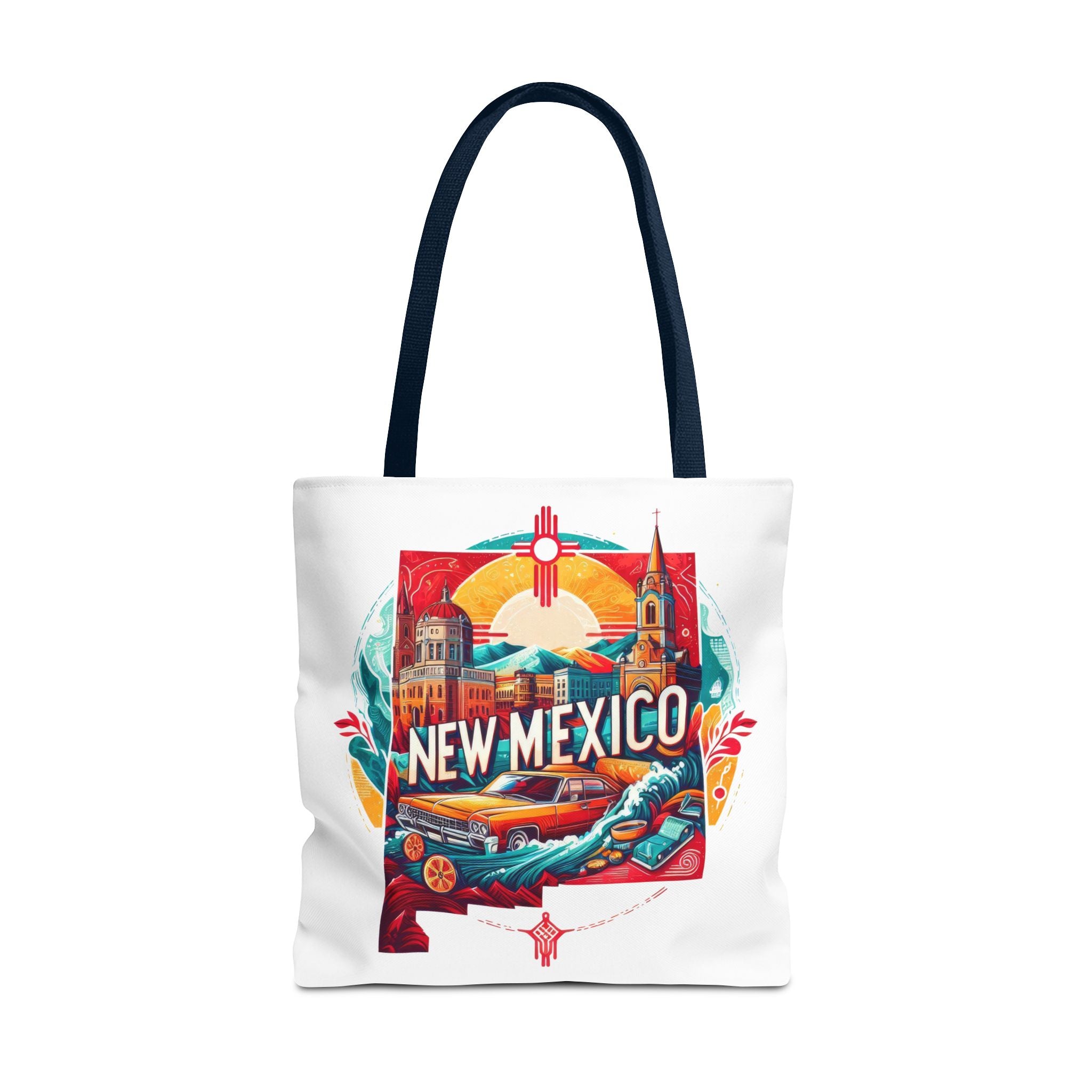 New Mexico Vintage Travel Tote