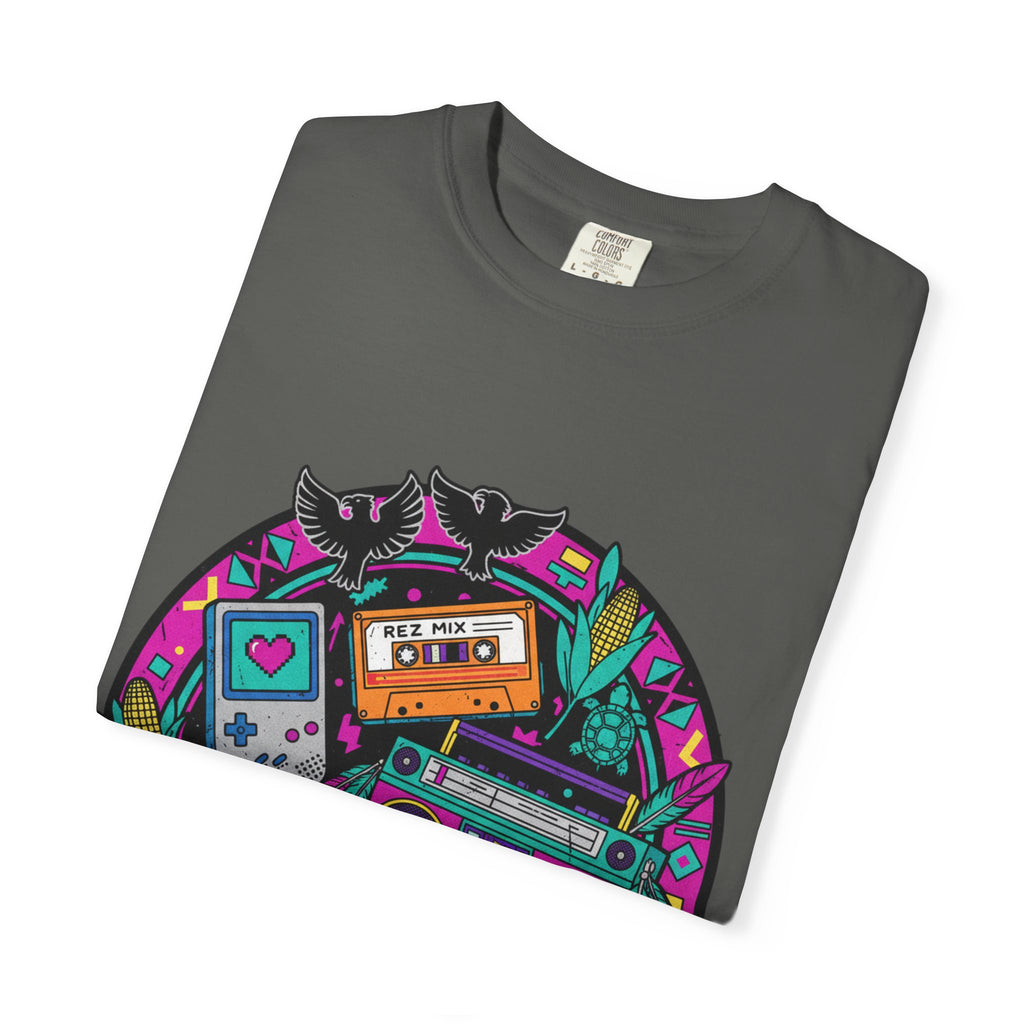 90s Kid T-Shirt — "I'm a 90s Kid on the Rewind" Retro Gamer, Cassette & Boombox Tee