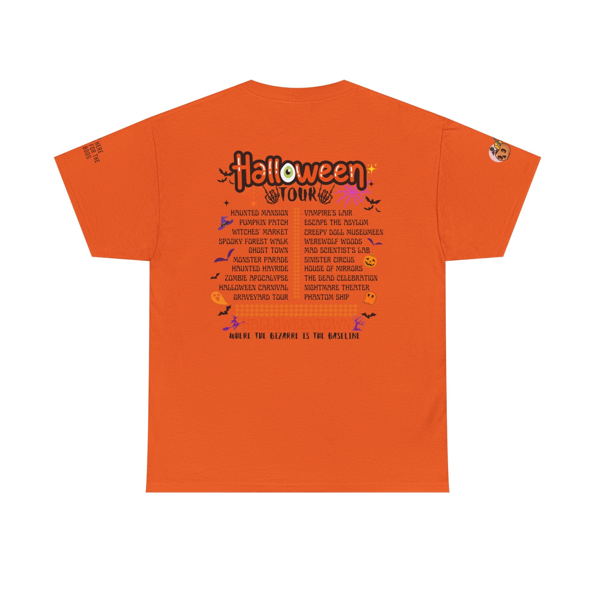 Halloween Tour Tee — 'Halloweentown' Graphic Halloween Shirt