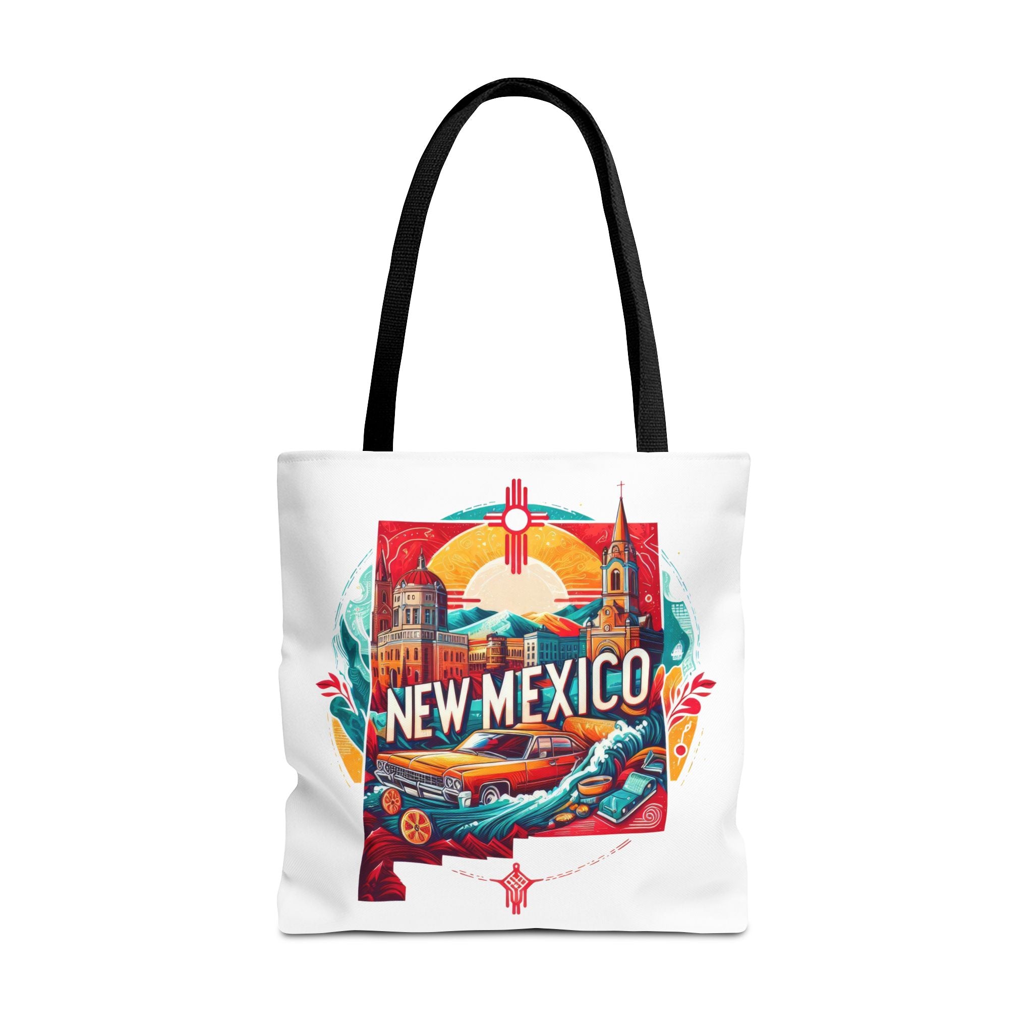 New Mexico Vintage Travel Tote