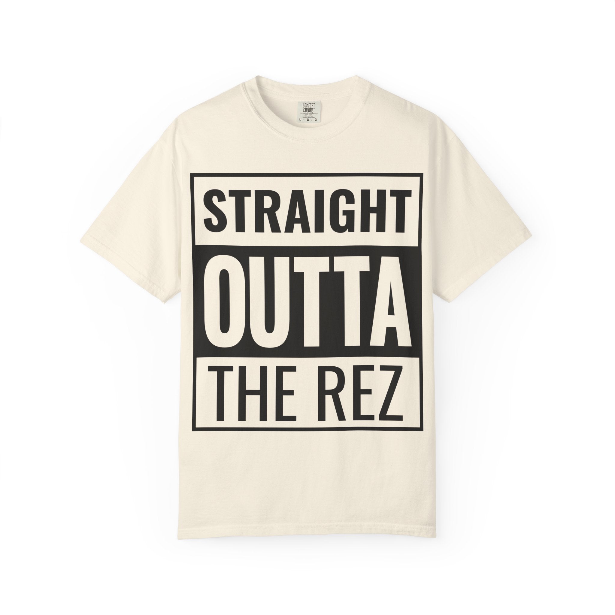 Straight Outta the Rez T-Shirt — Native Pride Graphic Tee