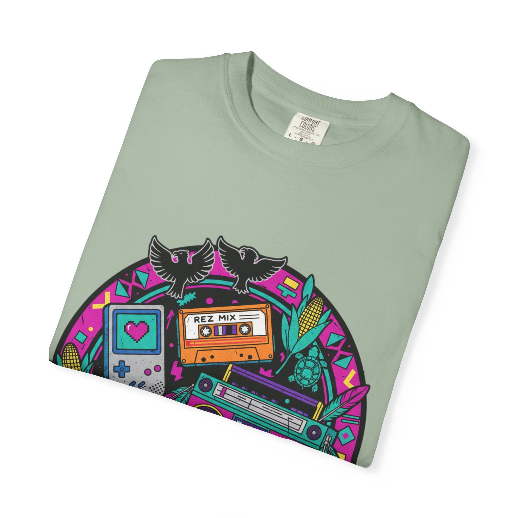 90s Kid T-Shirt — "I'm a 90s Kid on the Rewind" Retro Gamer, Cassette & Boombox Tee