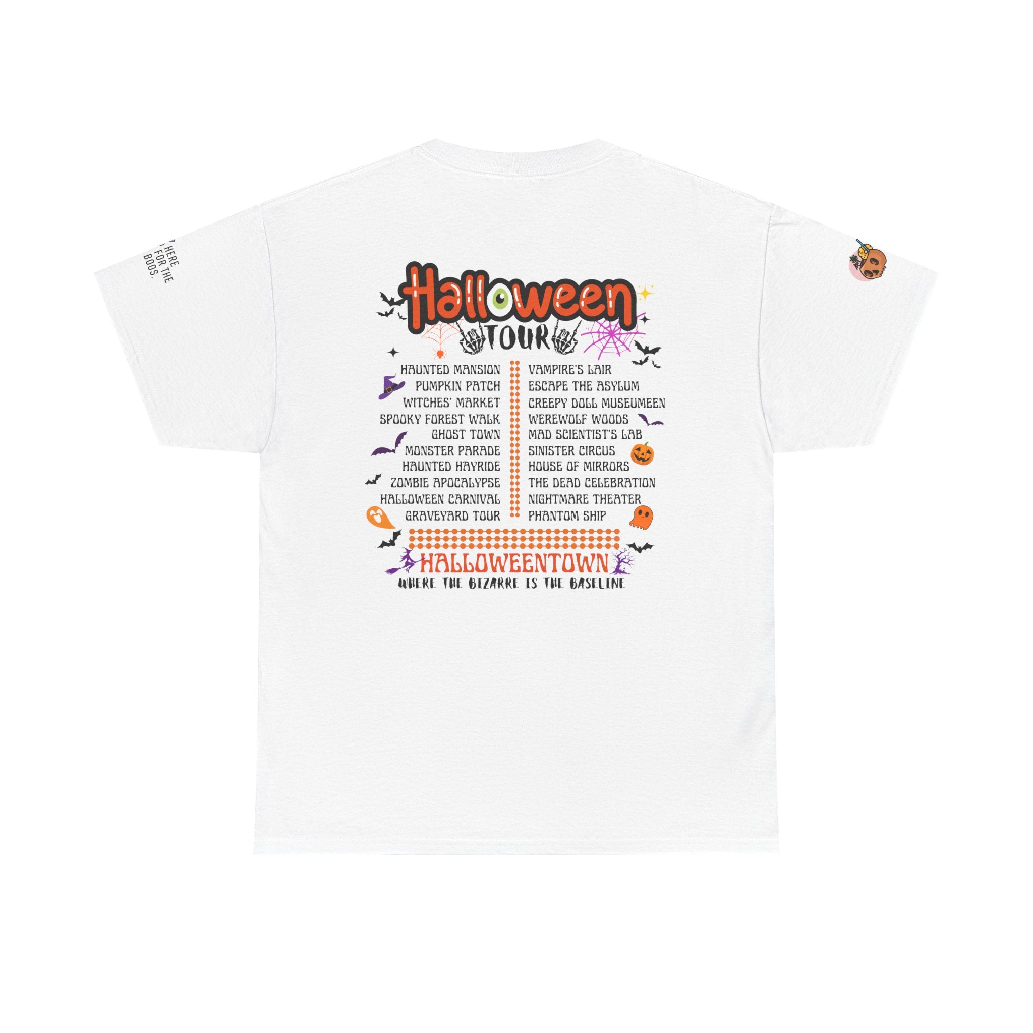 Halloween Tour Tee — 'Halloweentown' Graphic Halloween Shirt