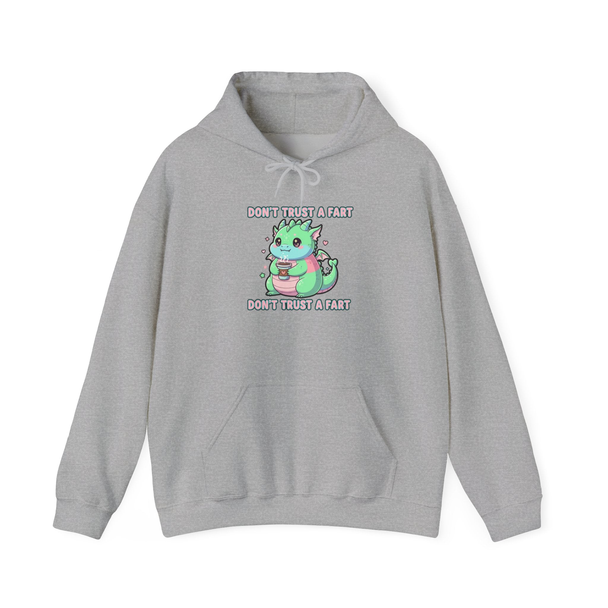 Cute Menacing Kawaii Saurus Hoodie | Soft Threat pastel grunge
