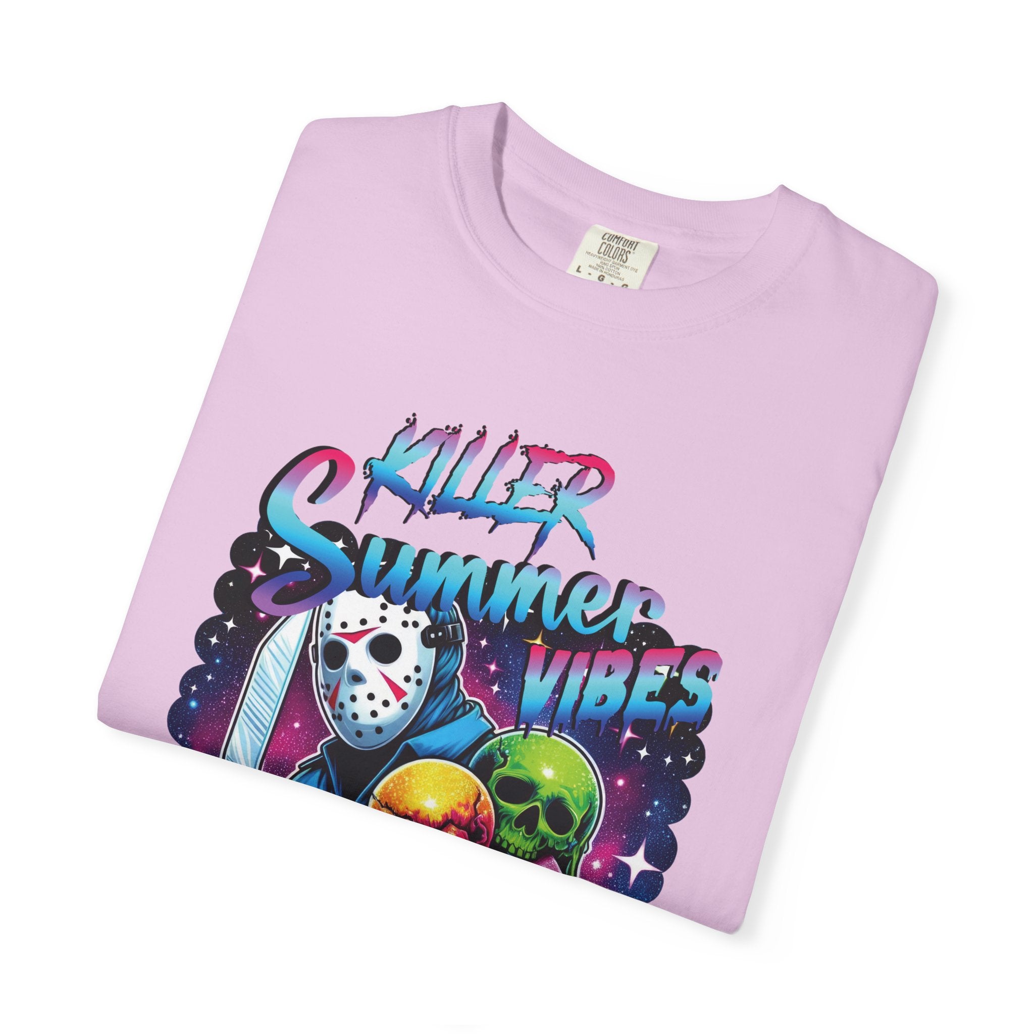 T-Shirt — "Killer Summer Vibes" Horror Ice Cream Graphic Tee