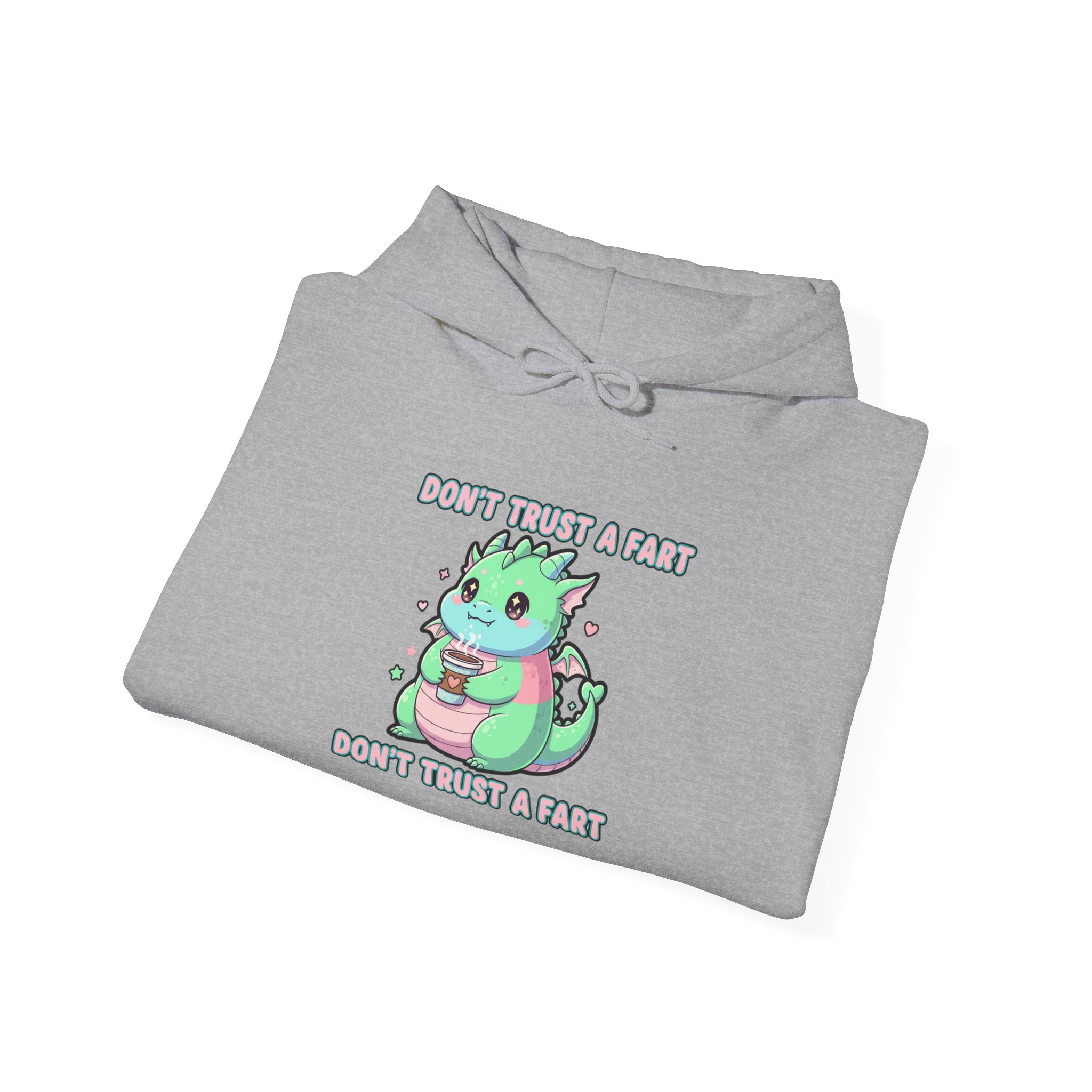 Cute Menacing Kawaii Saurus Hoodie | Soft Threat pastel grunge