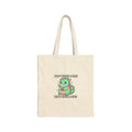 Don’t Trust A Raptor Tote | kawaii threat, pastel cute menacing