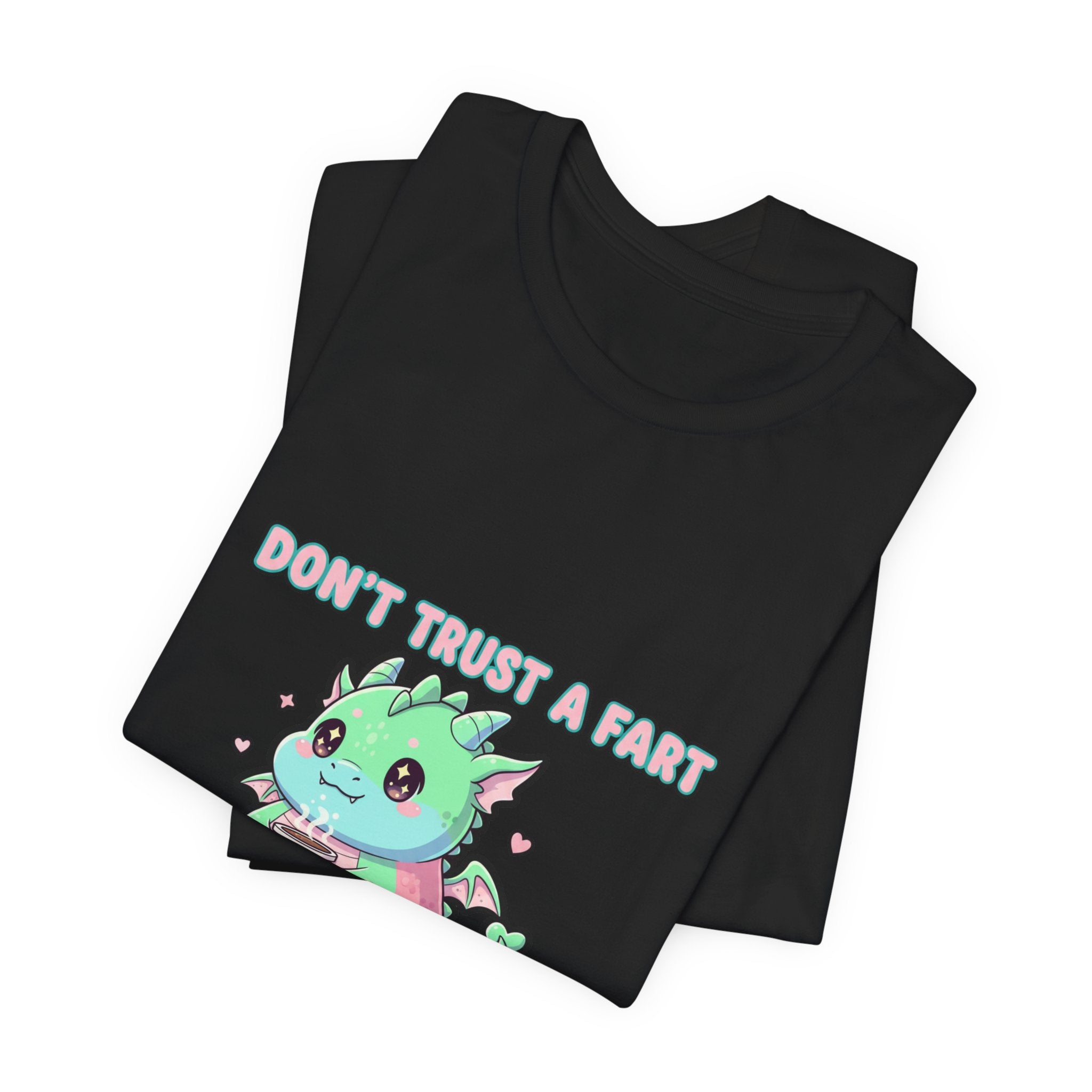 Don't Trust a Fart Tee | kawaii threat, cute menacing shirt