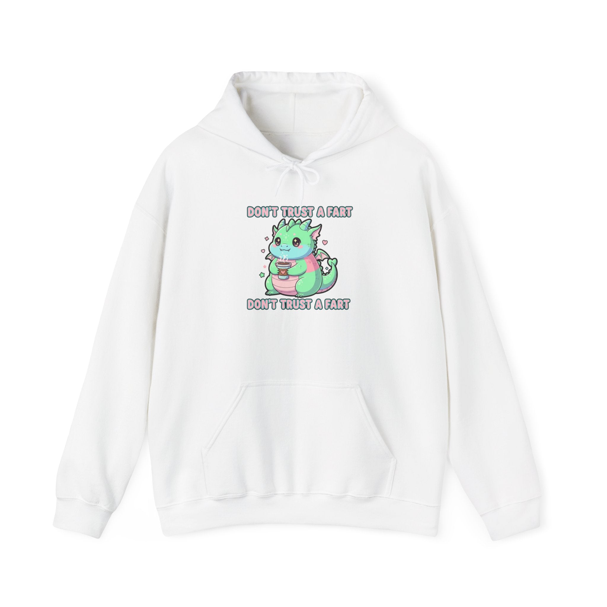 Cute Menacing Kawaii Saurus Hoodie | Soft Threat pastel grunge