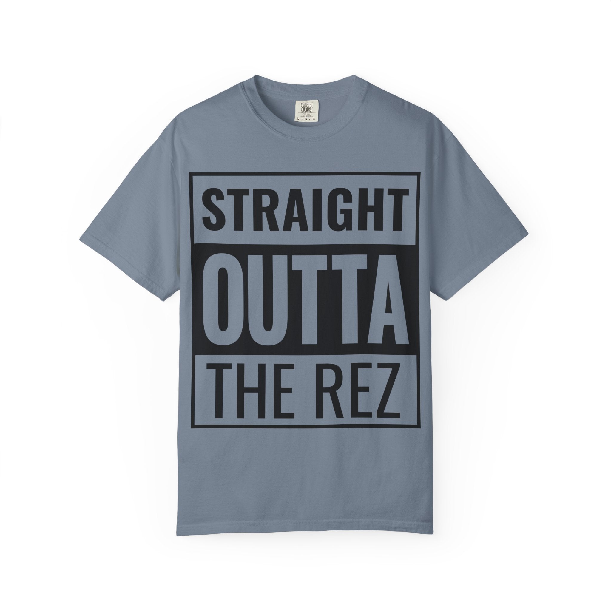 Straight Outta the Rez T-Shirt — Native Pride Graphic Tee